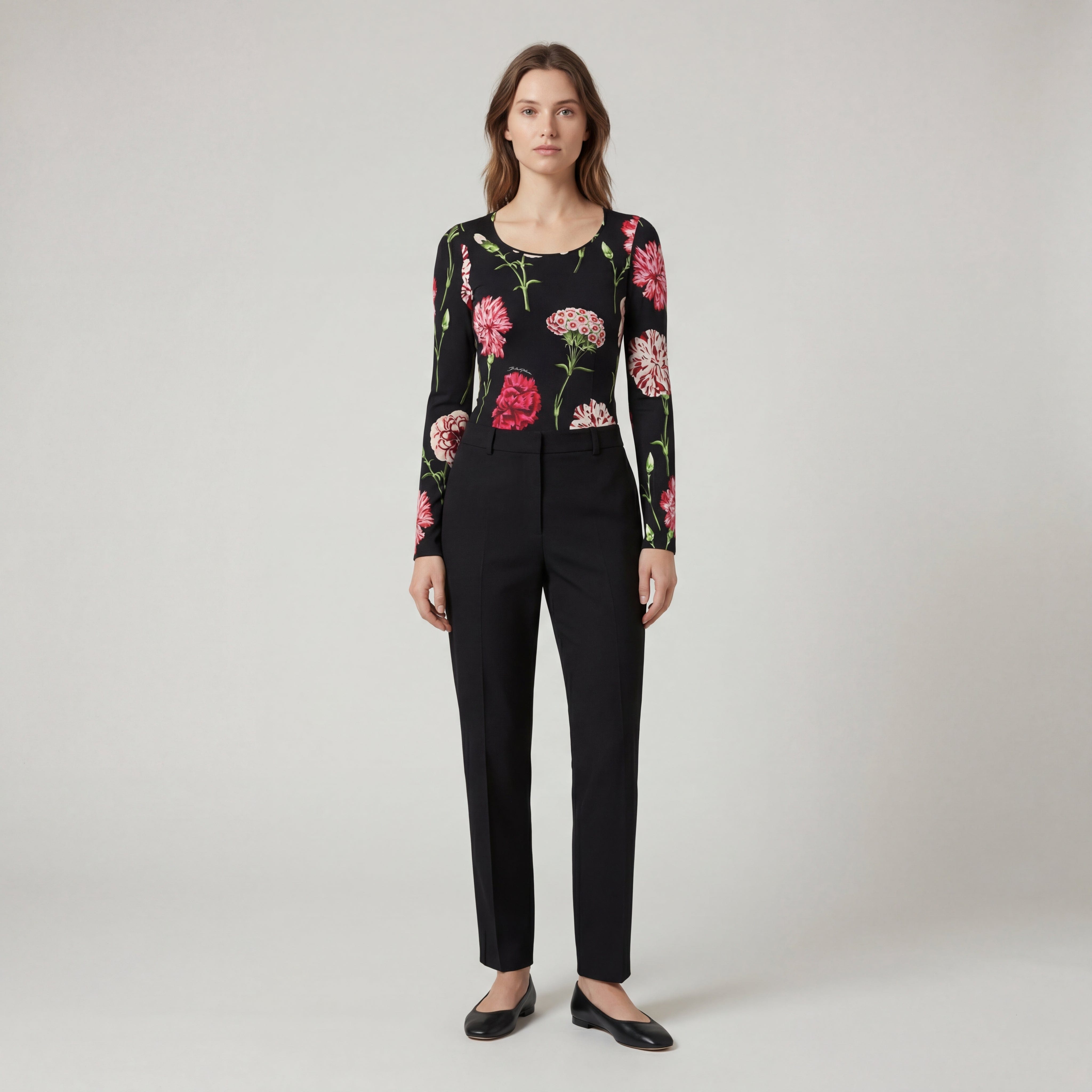 Dolce & Gabbana Floral Long Sleeve Top - alternate view