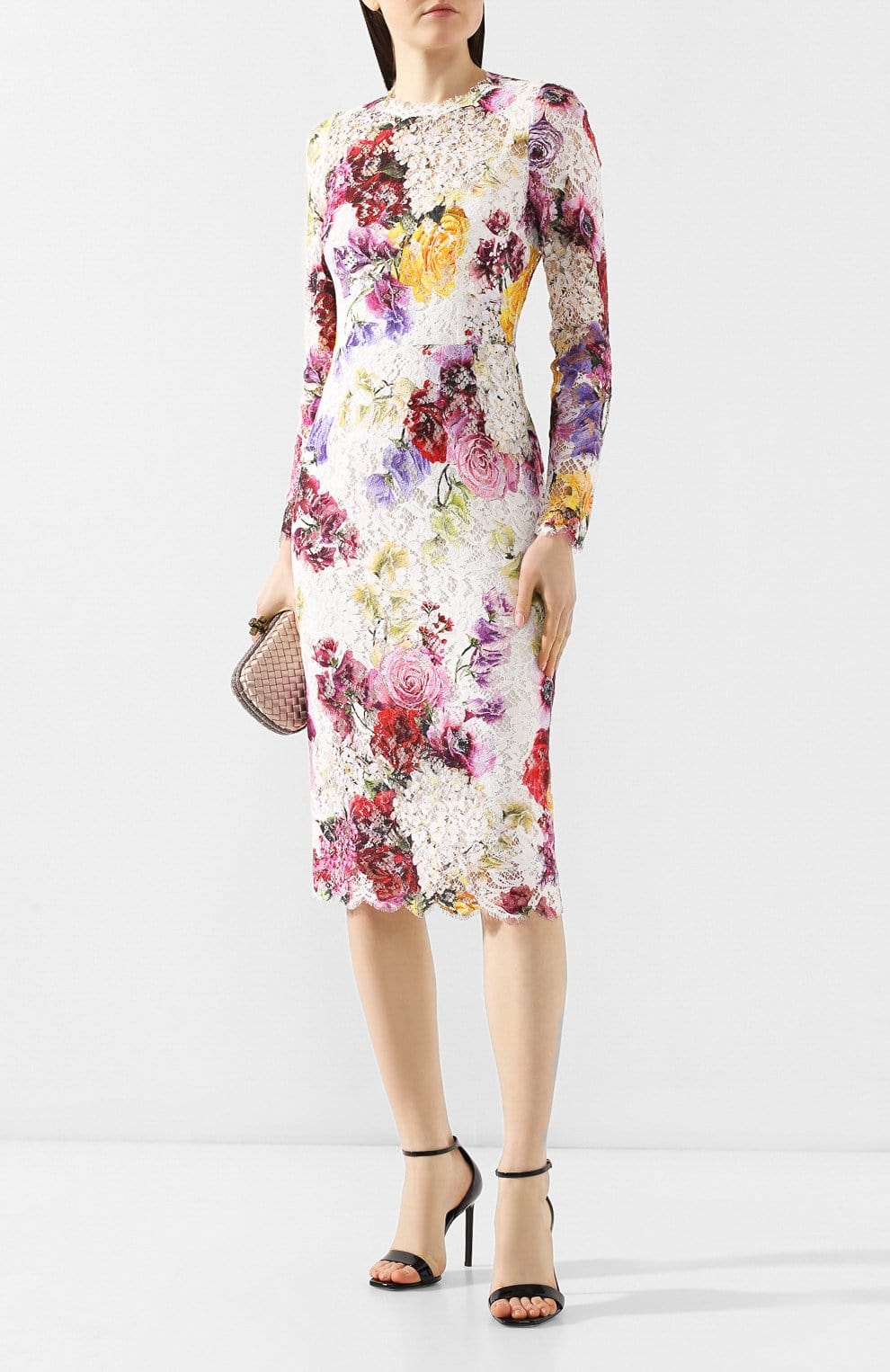 Dolce & Gabbana Floral Midi Dress