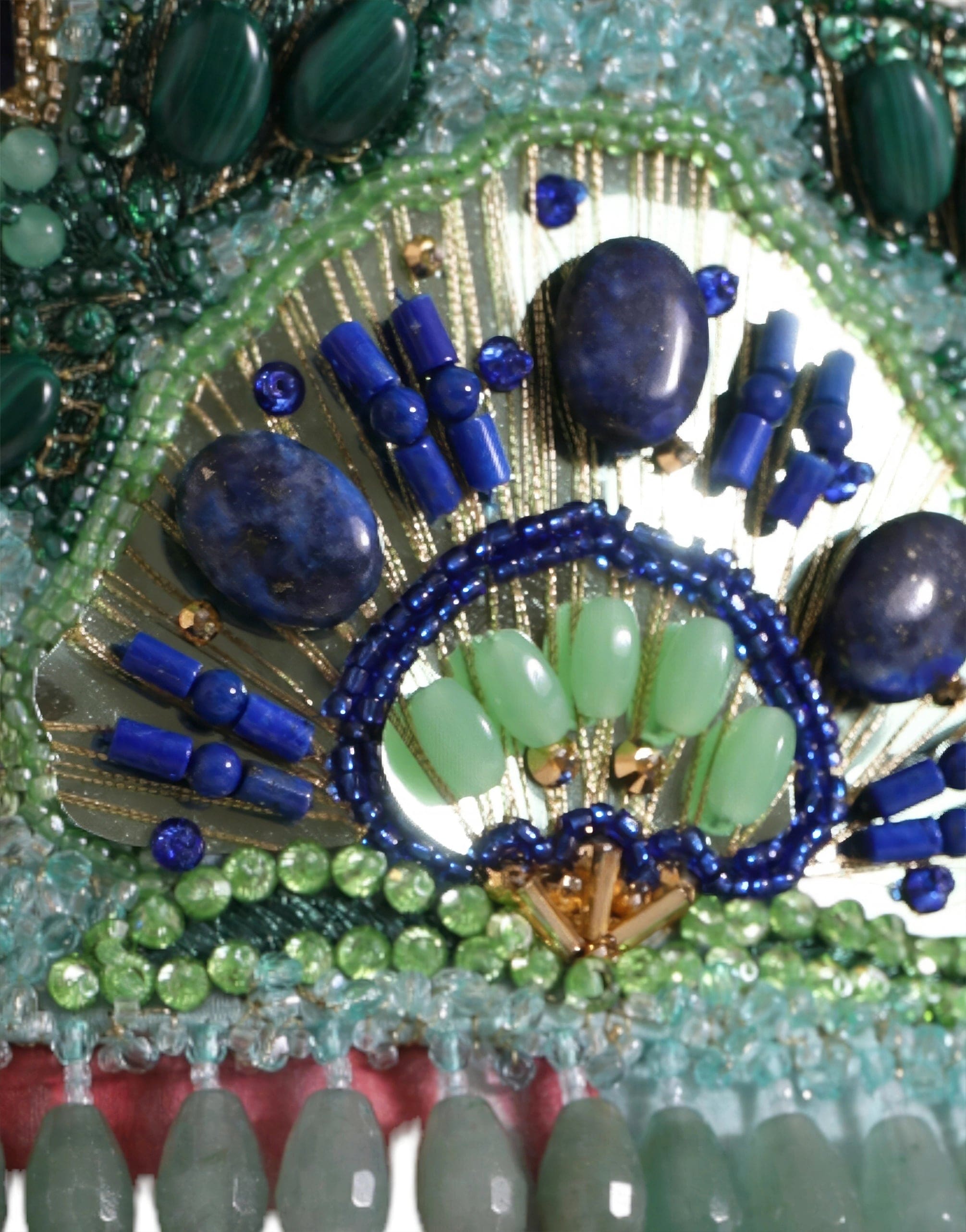 Dolce & Gabbana Floral Print Embellished Draped Neck Dress