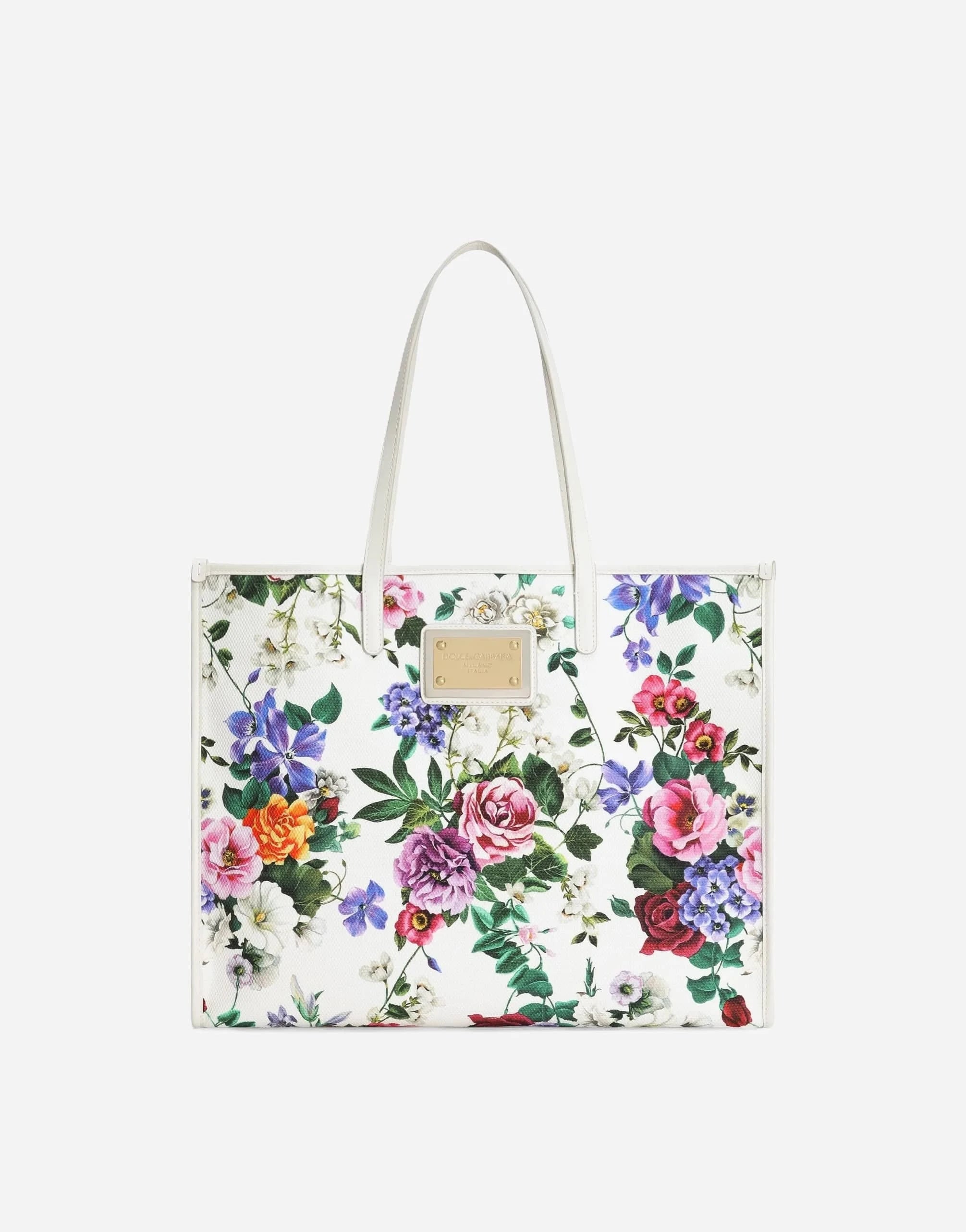 Dolce & Gabbana Floral-Print Shoulder Bag