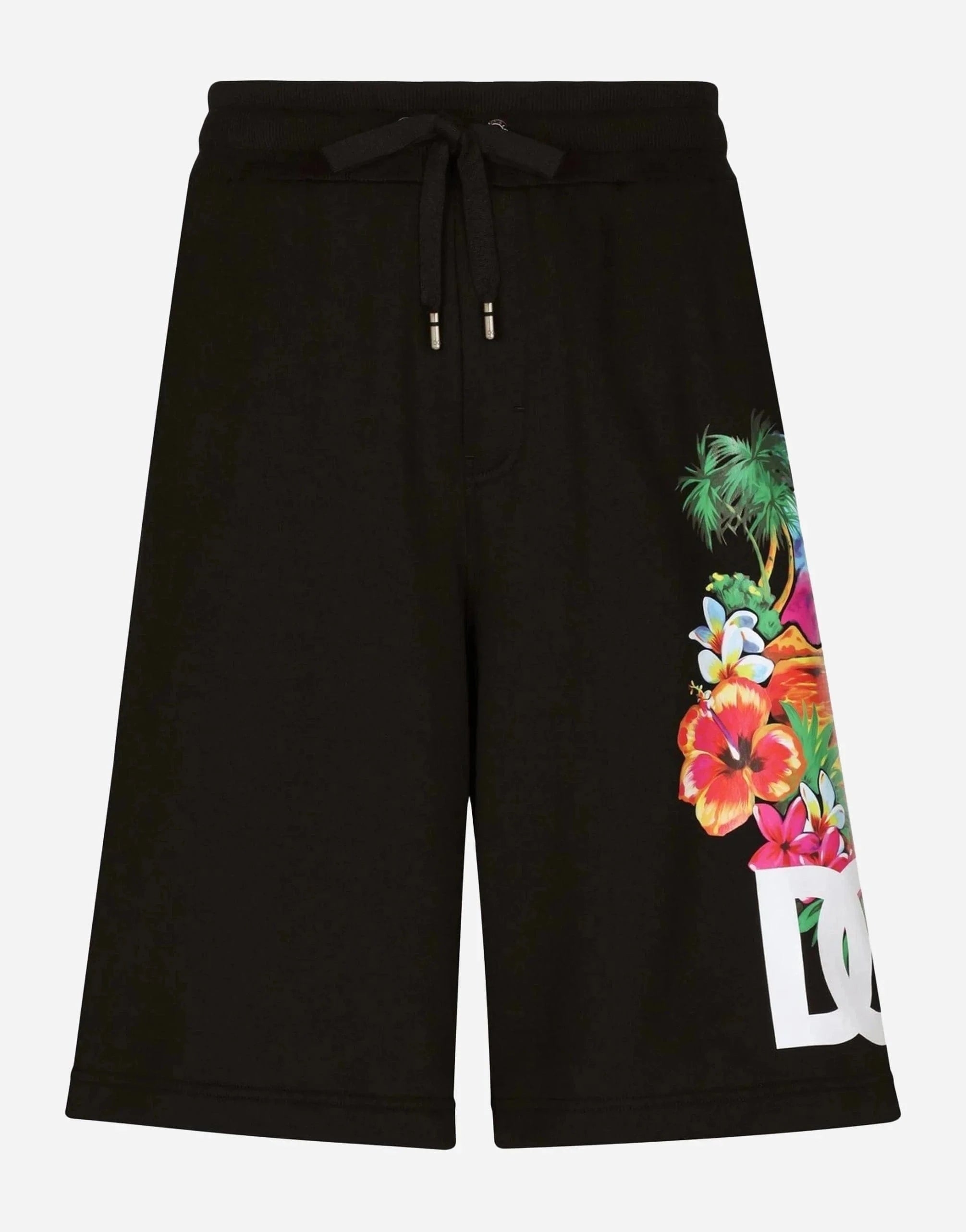 Dolce & Gabbana Floral-Print Track Shorts