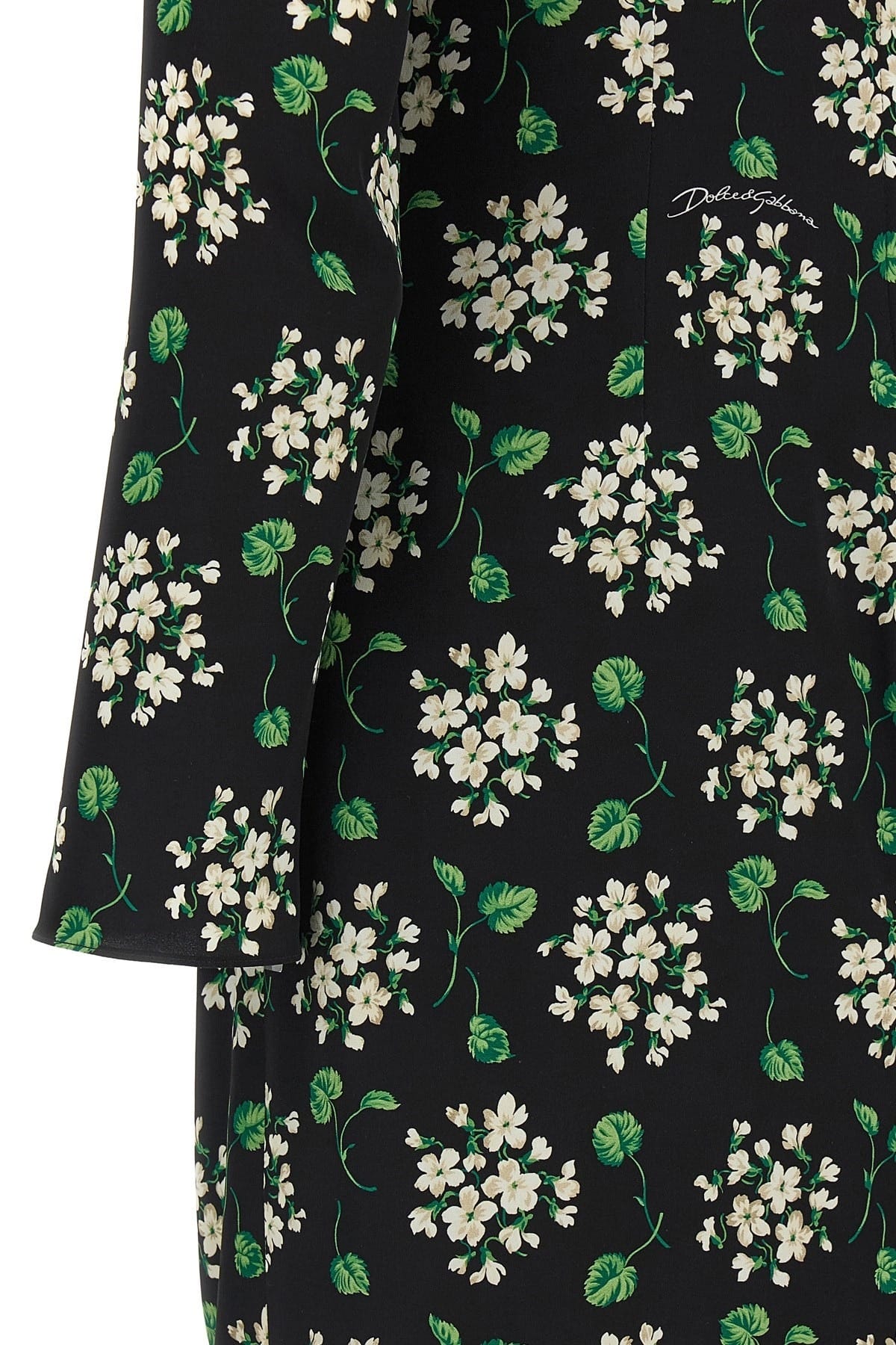 Dolce & Gabbana Dolce & Gabbana Flower Print Midi Dress