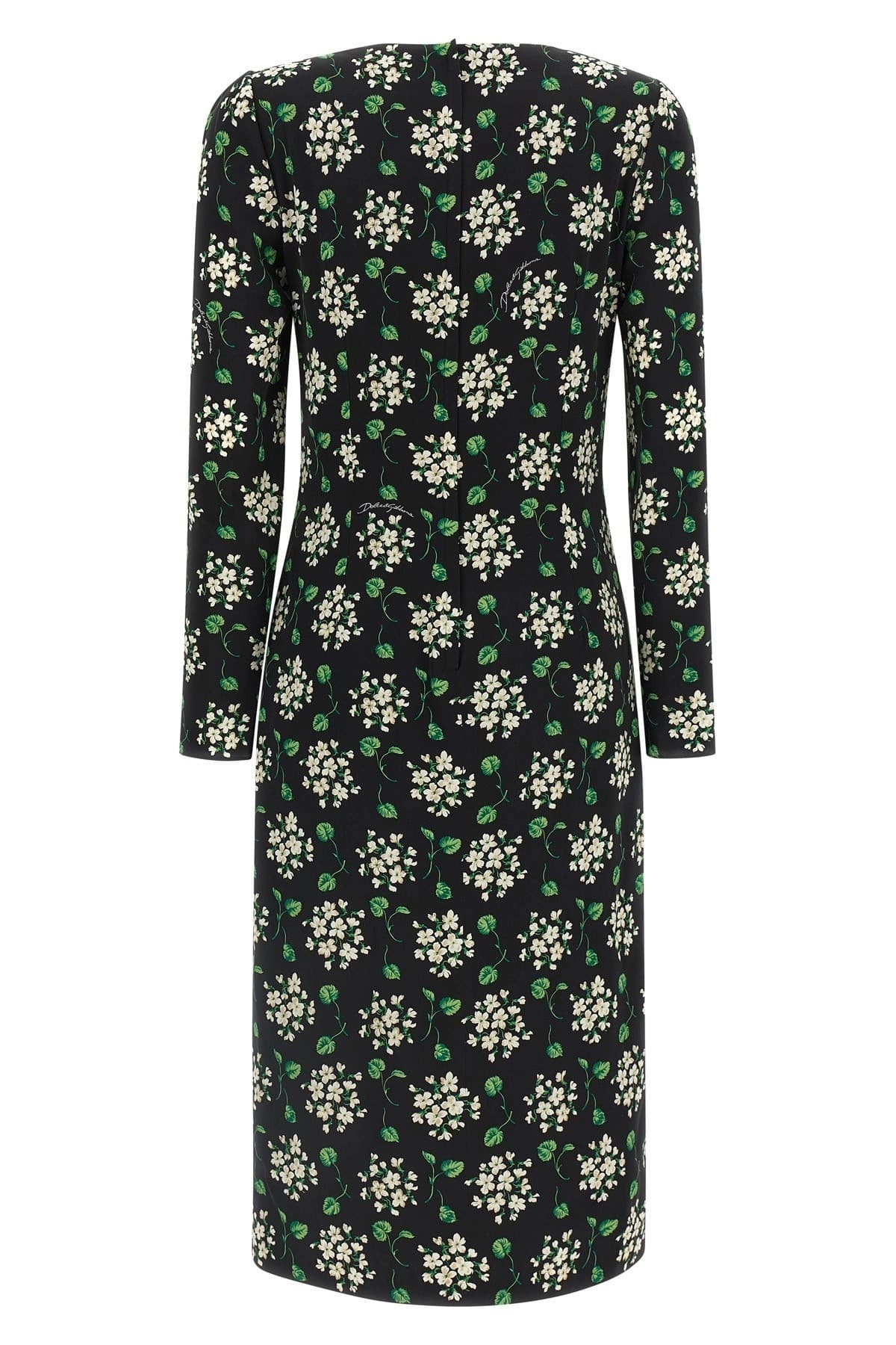 Dolce & Gabbana Dolce & Gabbana Flower Print Midi Dress