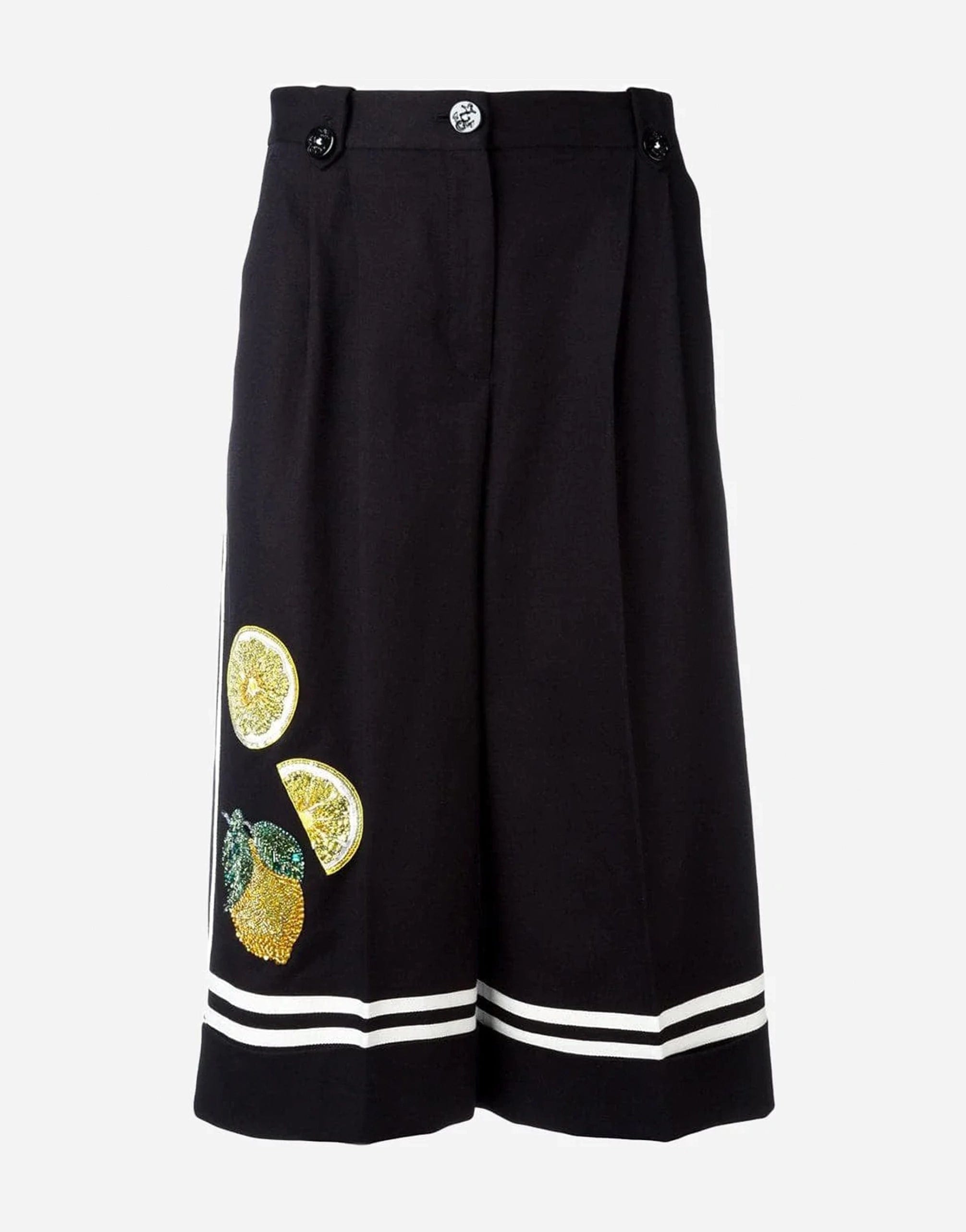 Dolce & Gabbana Fruit Embellished Culottes