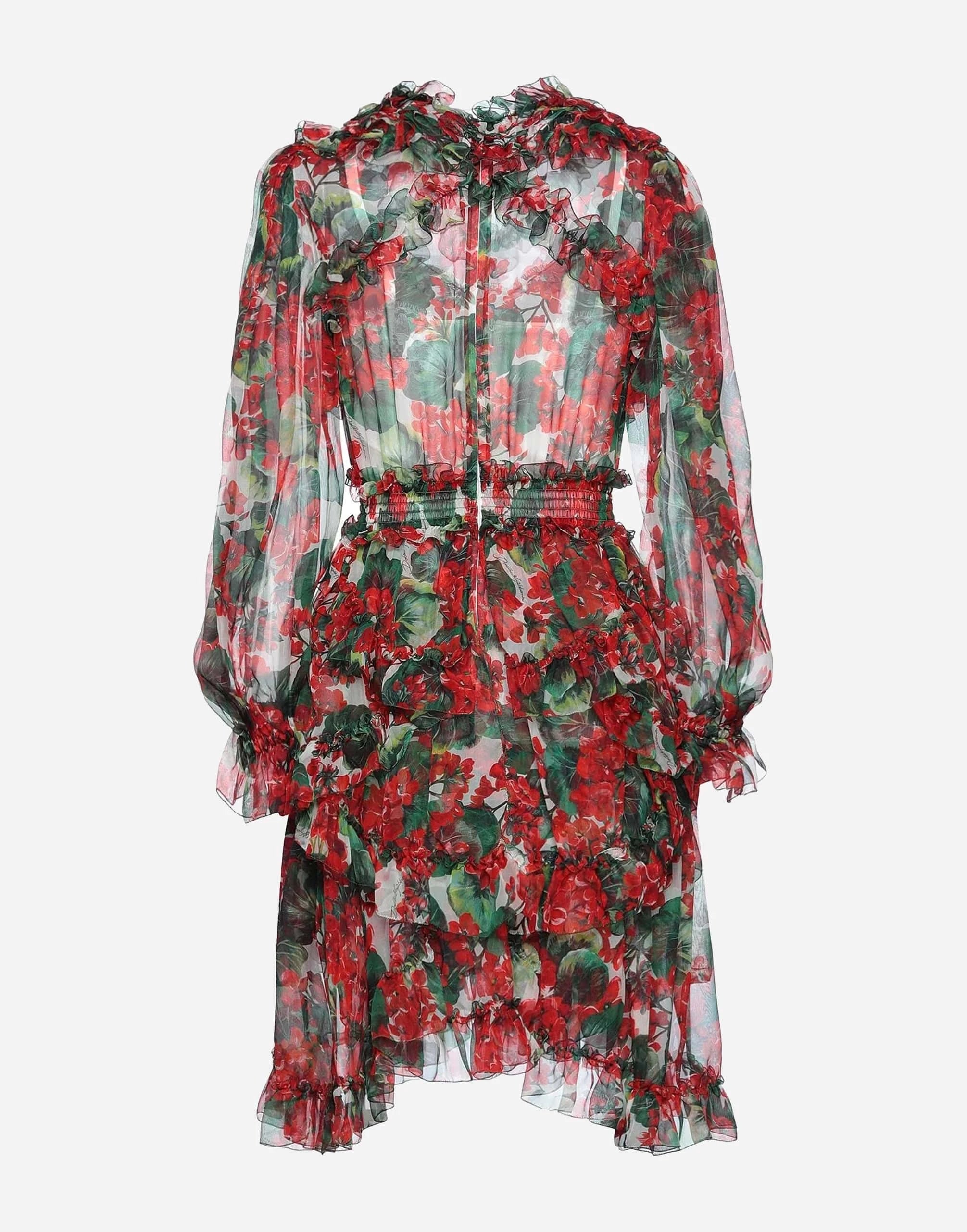 Dolce & Gabbana Geranium Mini Dress