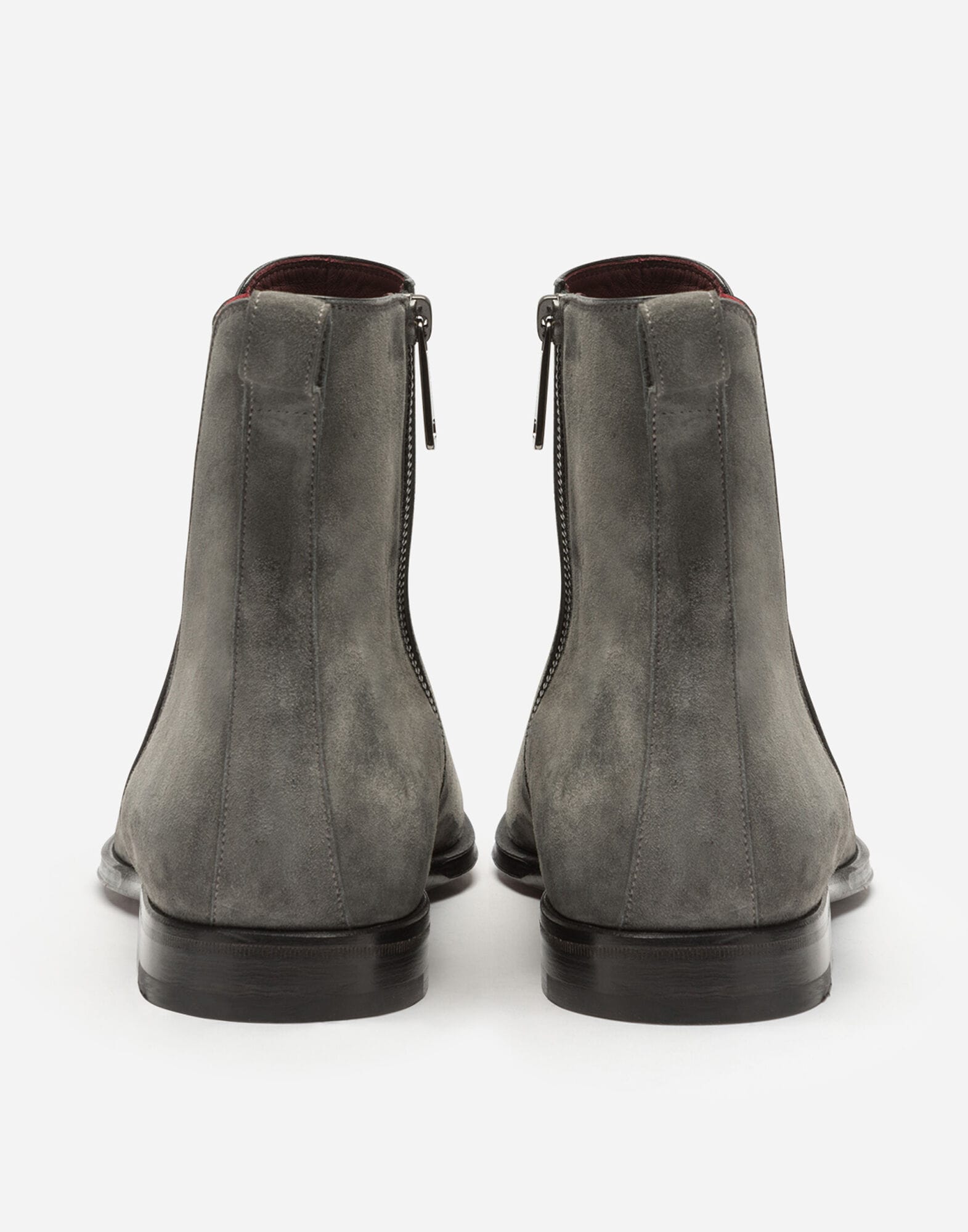Dolce & Gabbana Dolce & Gabbana Giotto Velvet Chelsea Boots