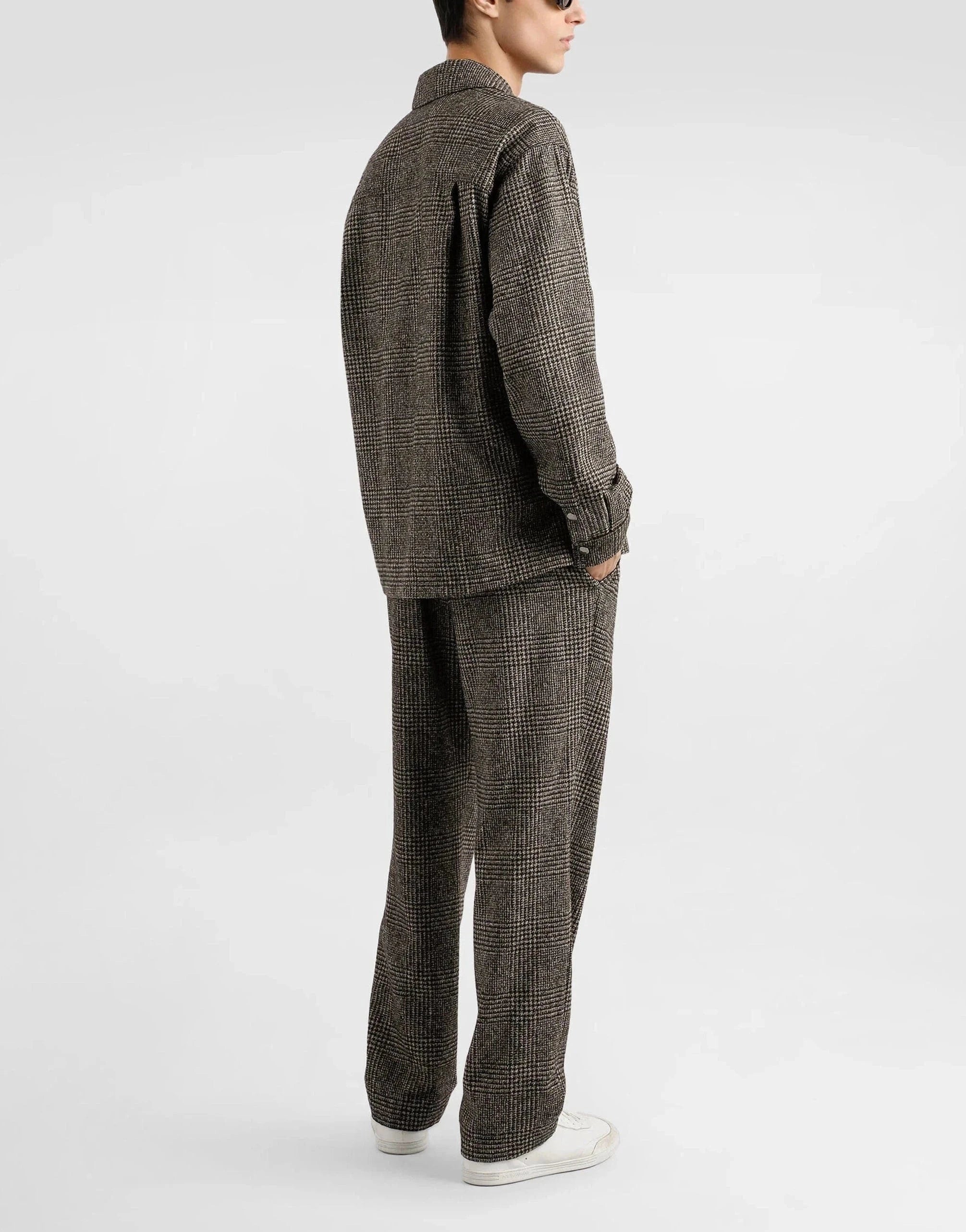 Dolce & Gabbana Glen Plaid Joggers