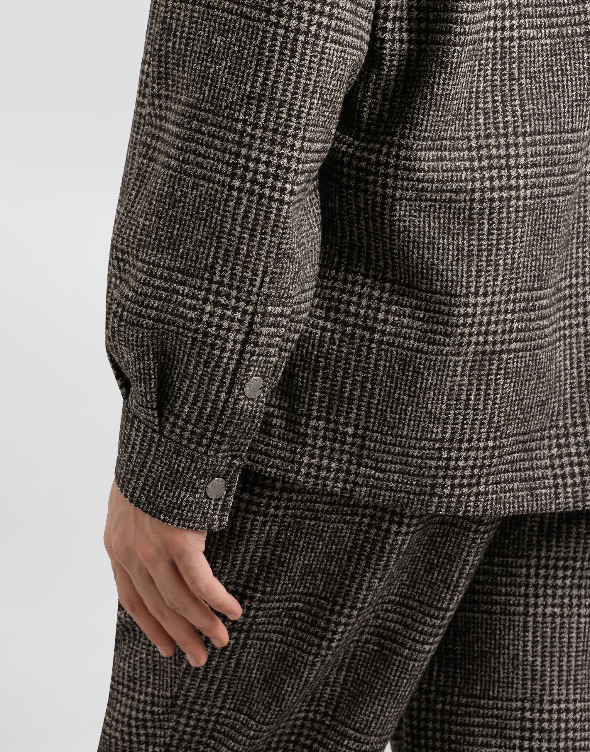 Dolce & Gabbana Glen Plaid Shirt