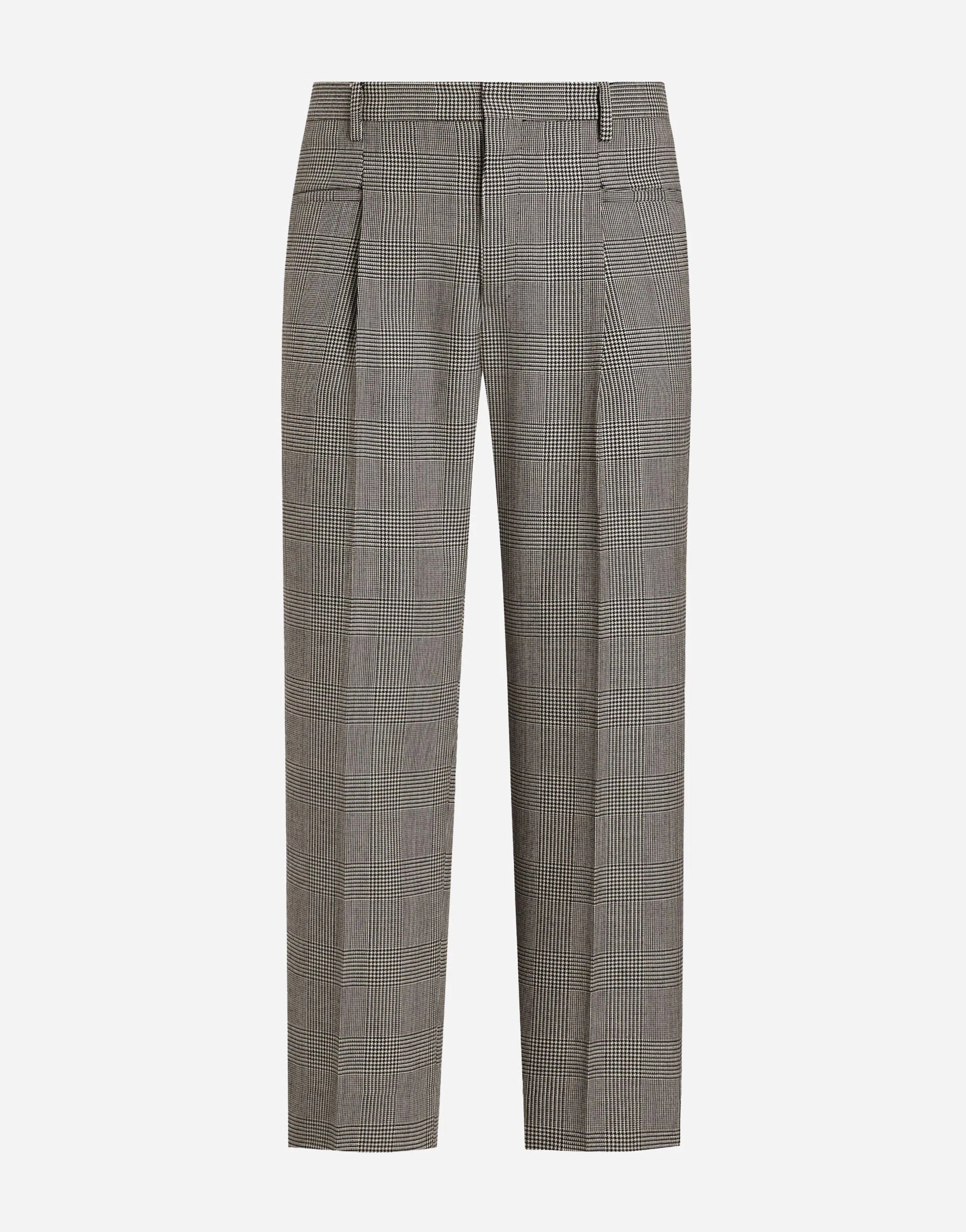Dolce & Gabbana Glen Plaid Trousers