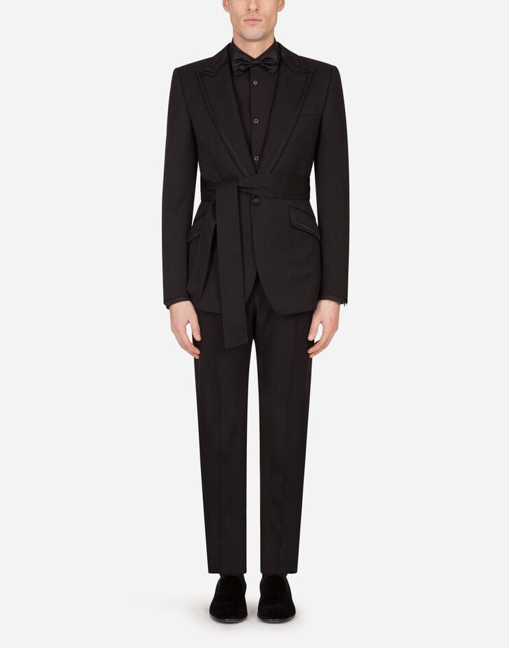 Dolce & Gabbana Gold-Fit Tuxedo Shirt - alternate view