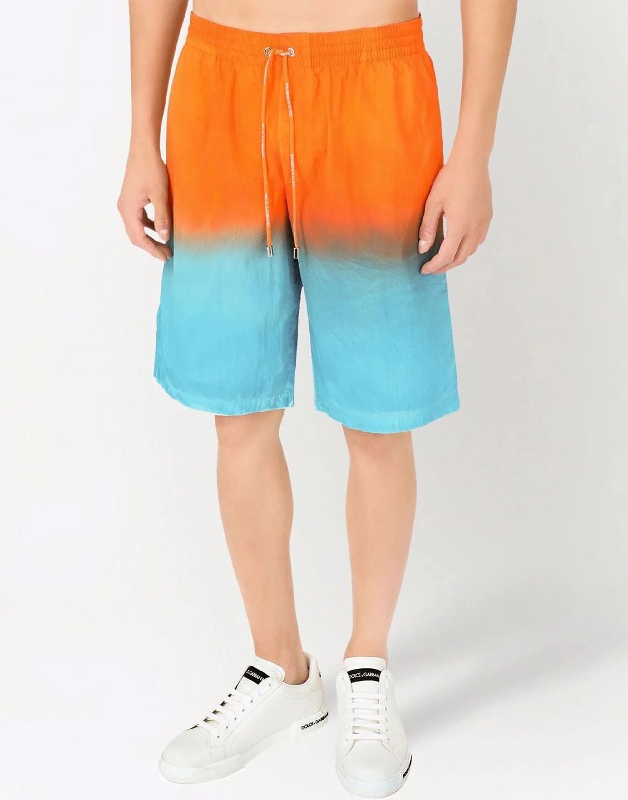 Dolce & Gabbana Gradient-Effect Swimming Shorts