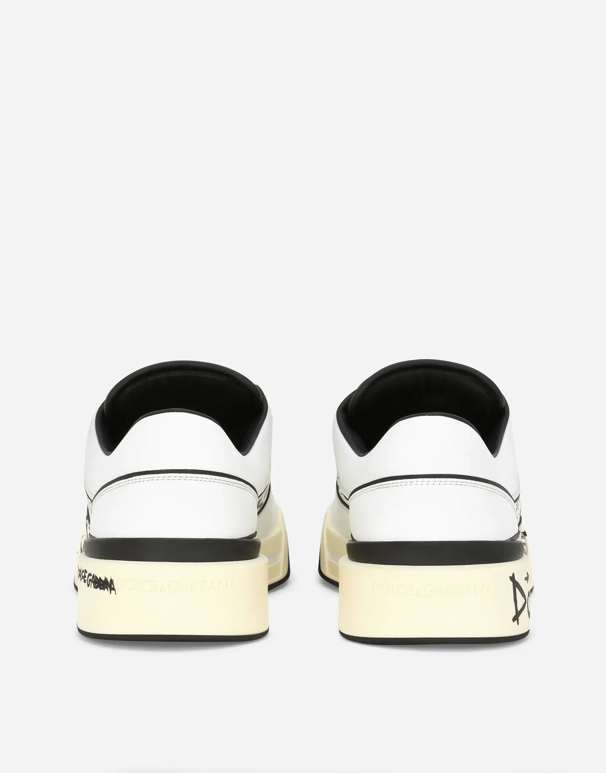 Dolce & Gabbana Graffiti-Print New Roma Sneakers