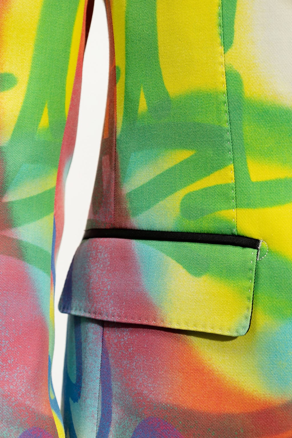 Dolce & Gabbana Graffiti-Print Single-Breasted Blazer