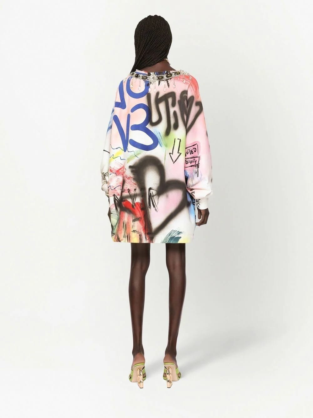 Dolce & Gabbana Graffiti Print Sweatshirt