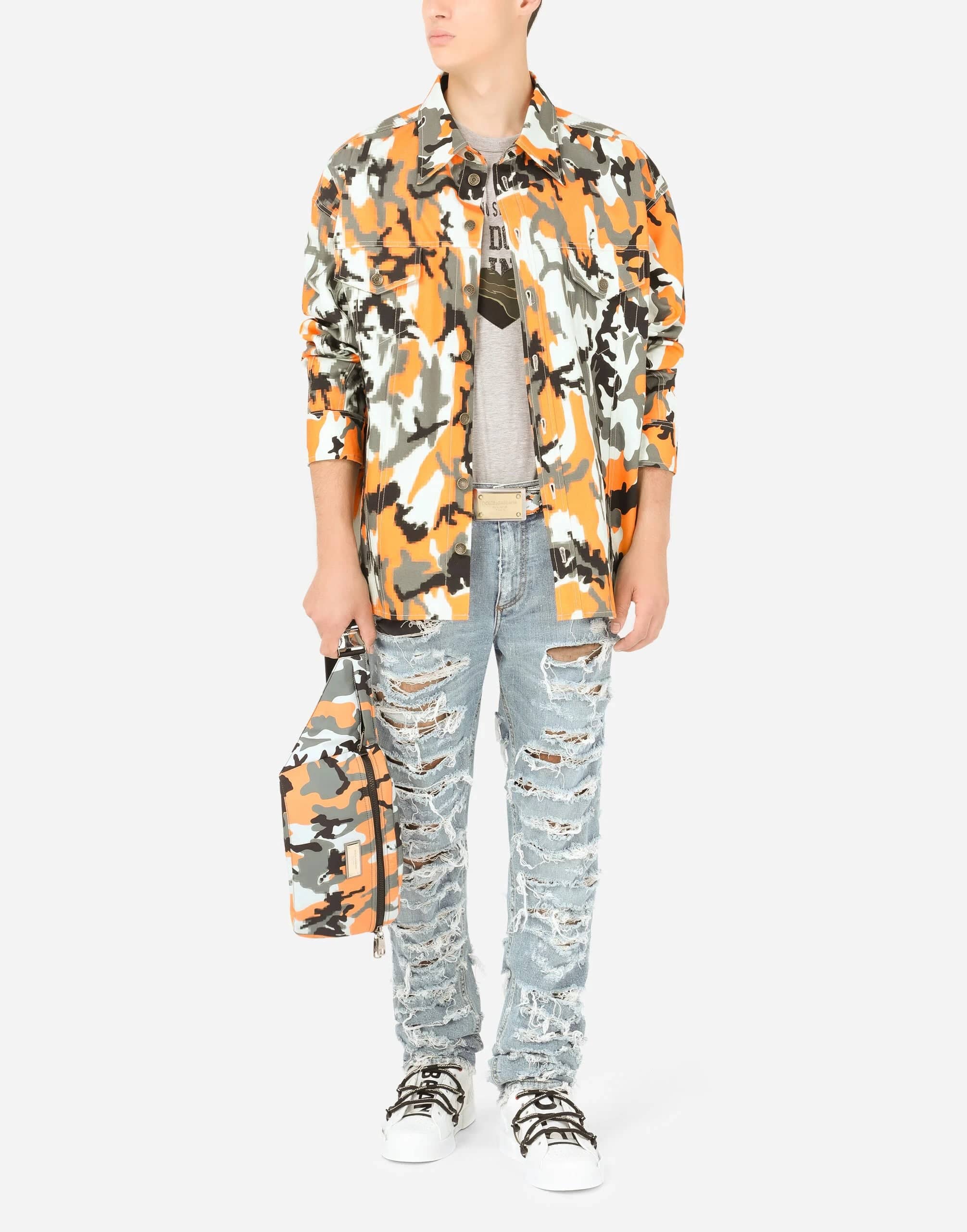 Dolce & Gabbana Graphic-Print Logo T-Shirt