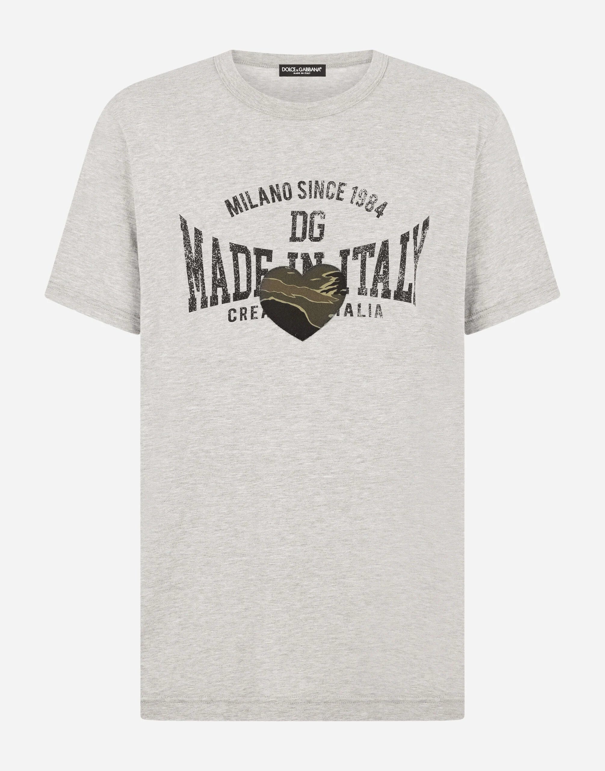 Dolce & Gabbana Graphic-Print Logo T-Shirt