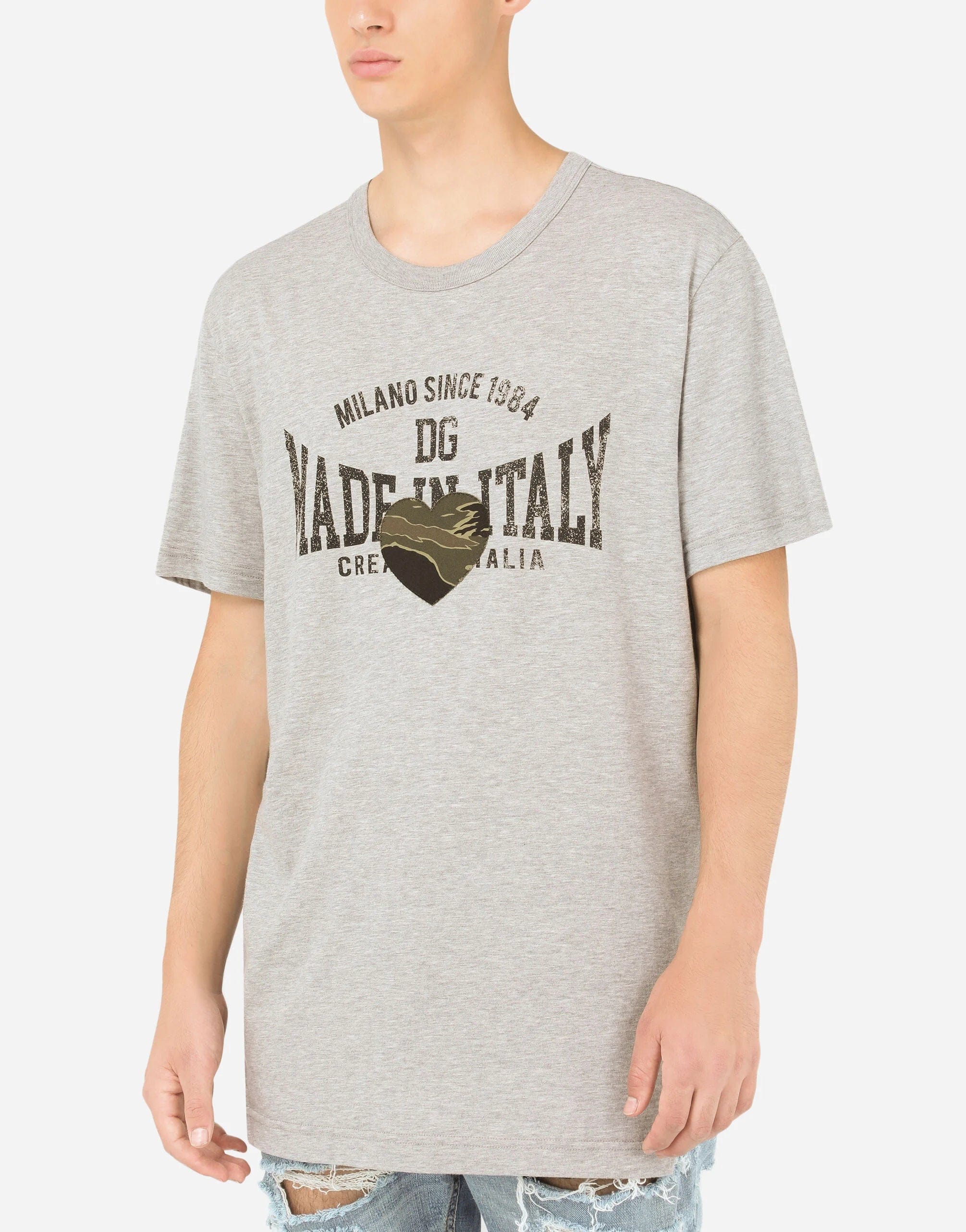 Dolce & Gabbana Graphic-Print Logo T-Shirt