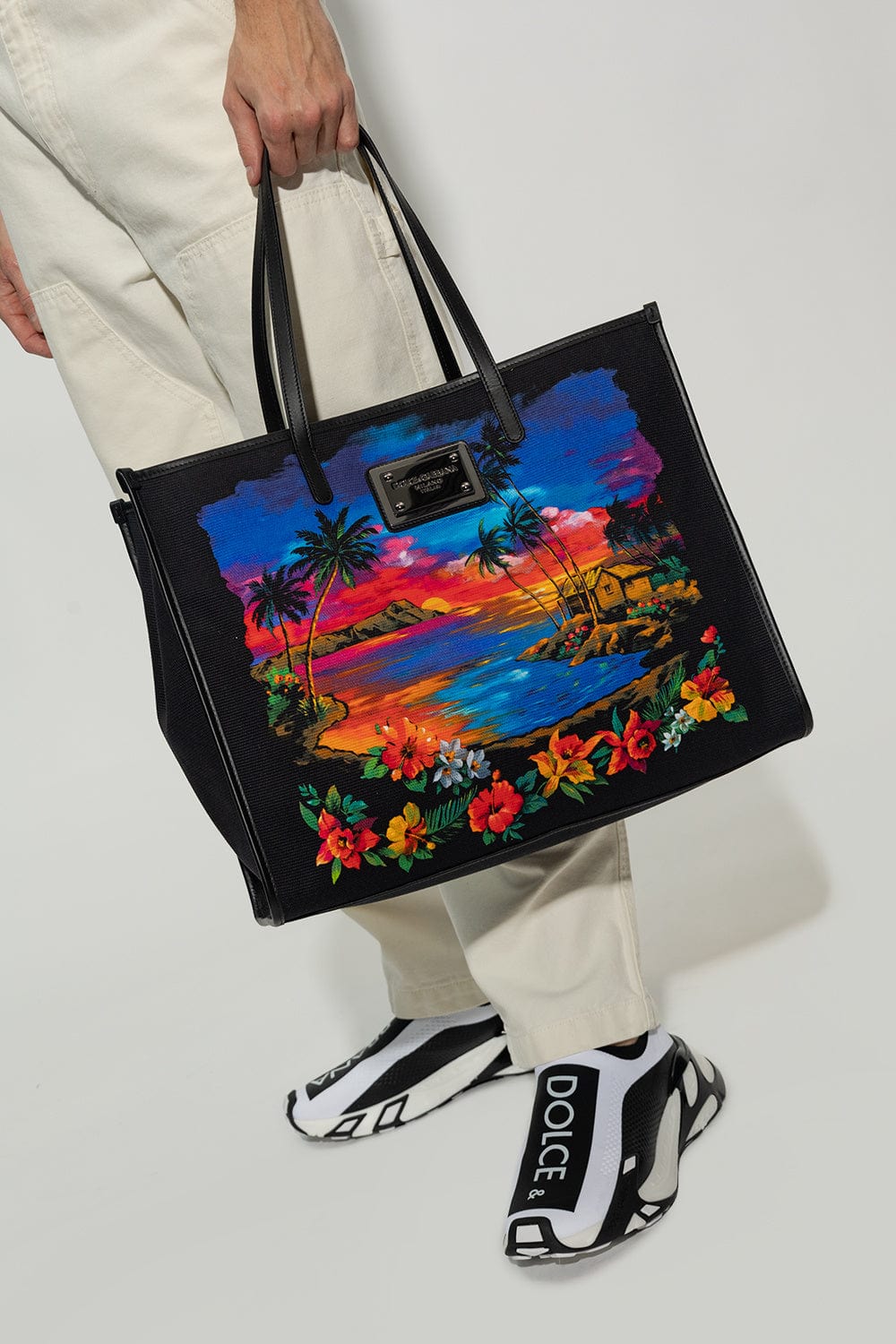 Dolce & Gabbana Graphic-Printed Tote Bag