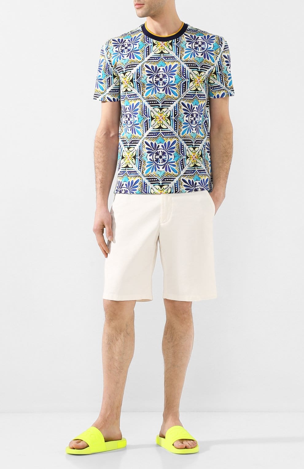 Dolce & Gabbana Green Logo Slides