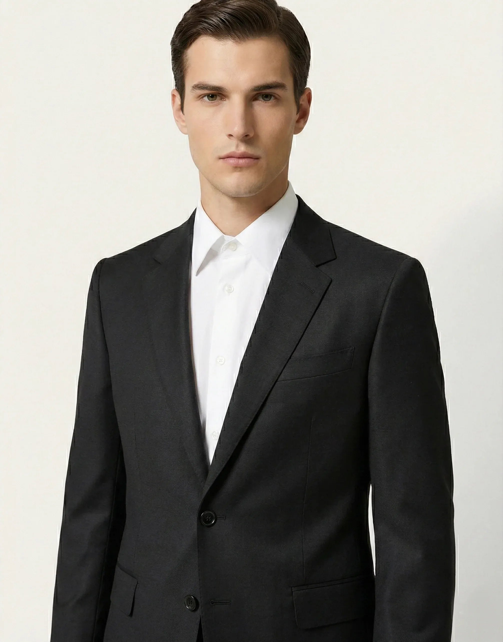 Dolce & Gabbana Grey Wool Two-Piece Suit