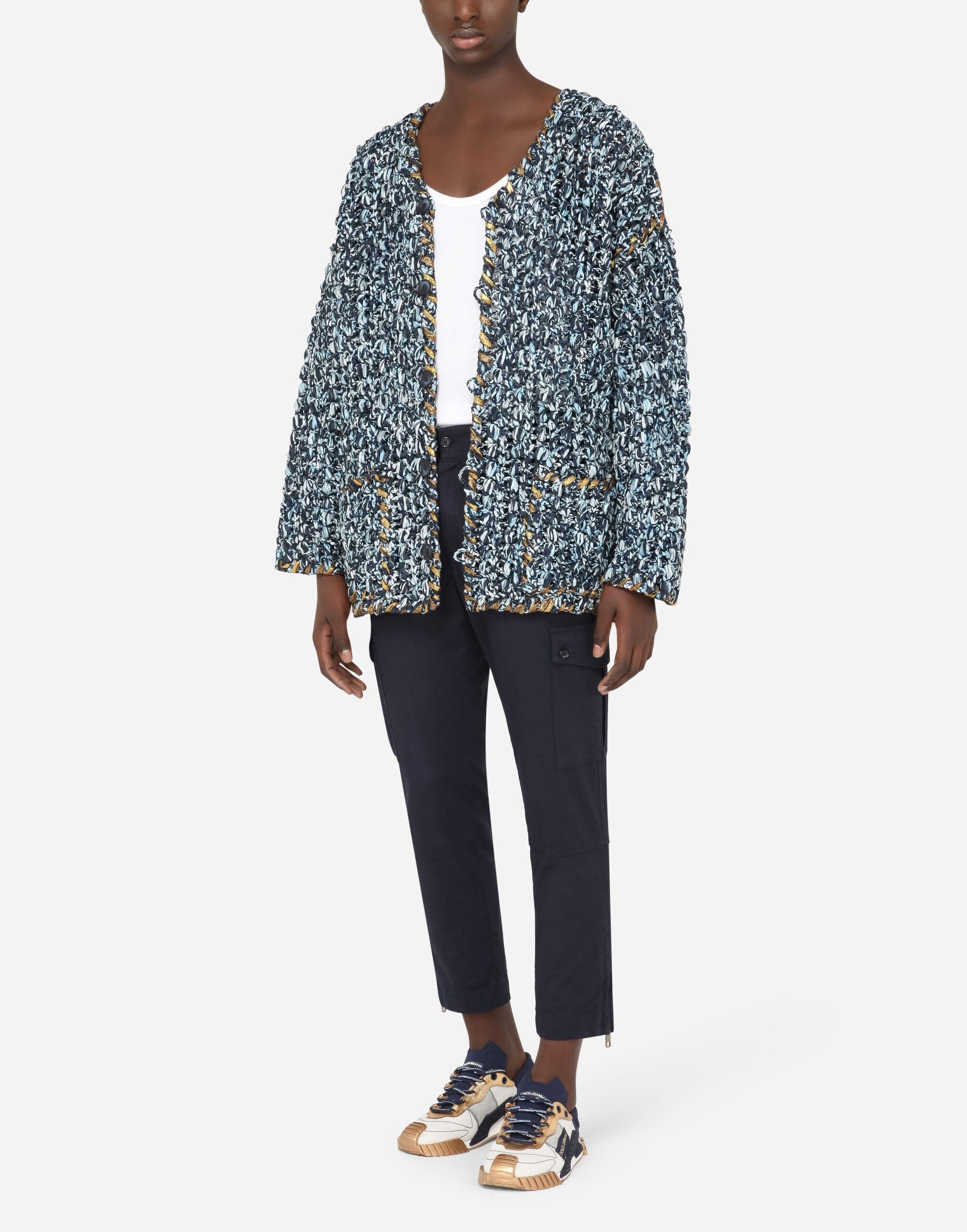 Dolce & Gabbana Hand-Knit Cardigan