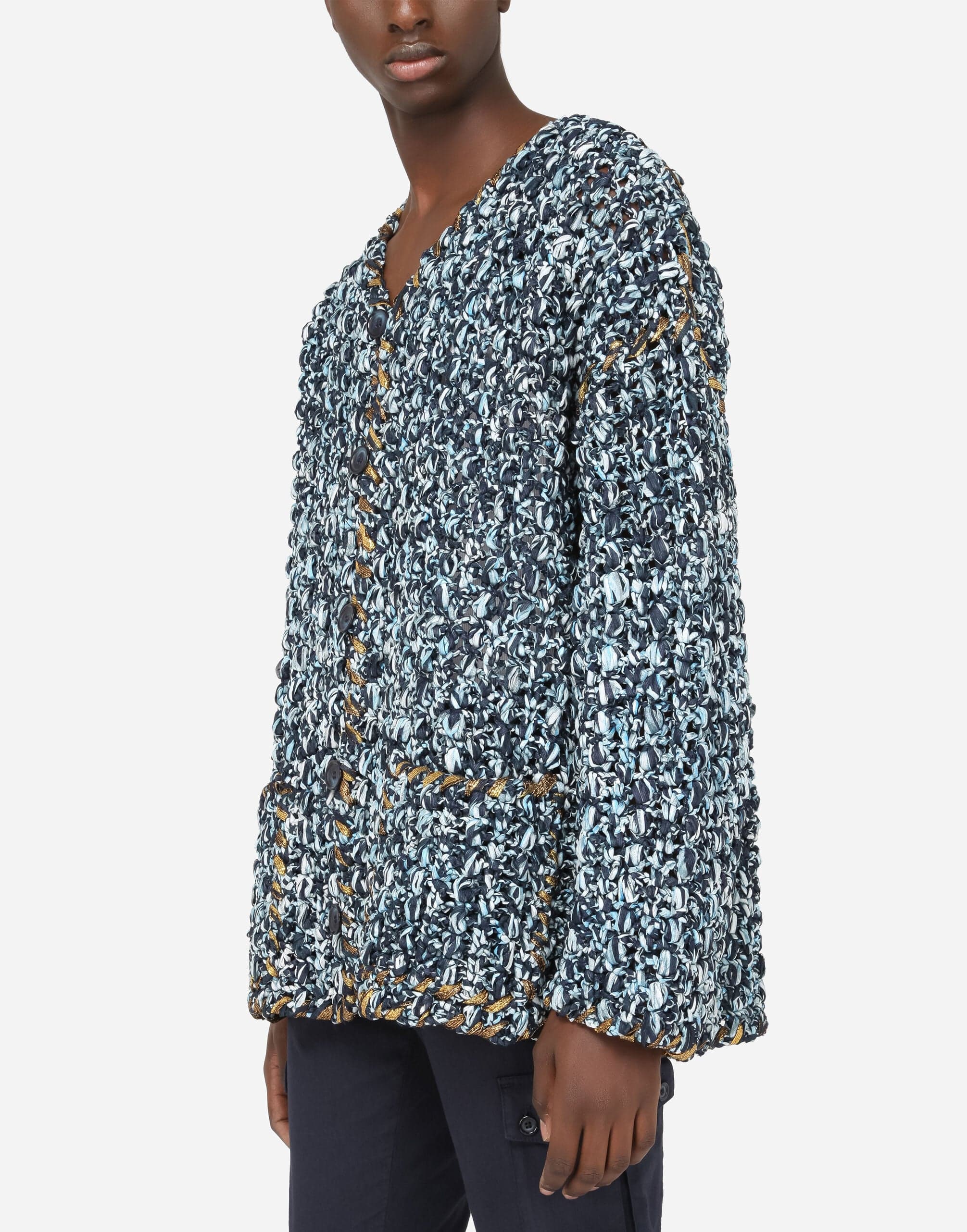 Dolce & Gabbana Hand-Knit Cardigan