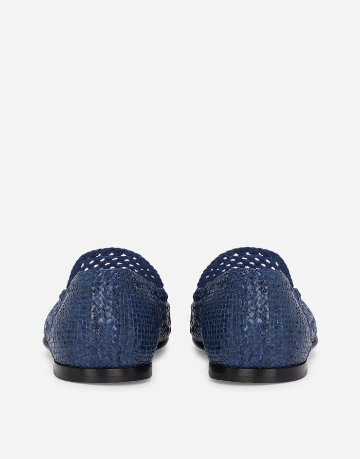Dolce & Gabbana Hand-Woven Slippers