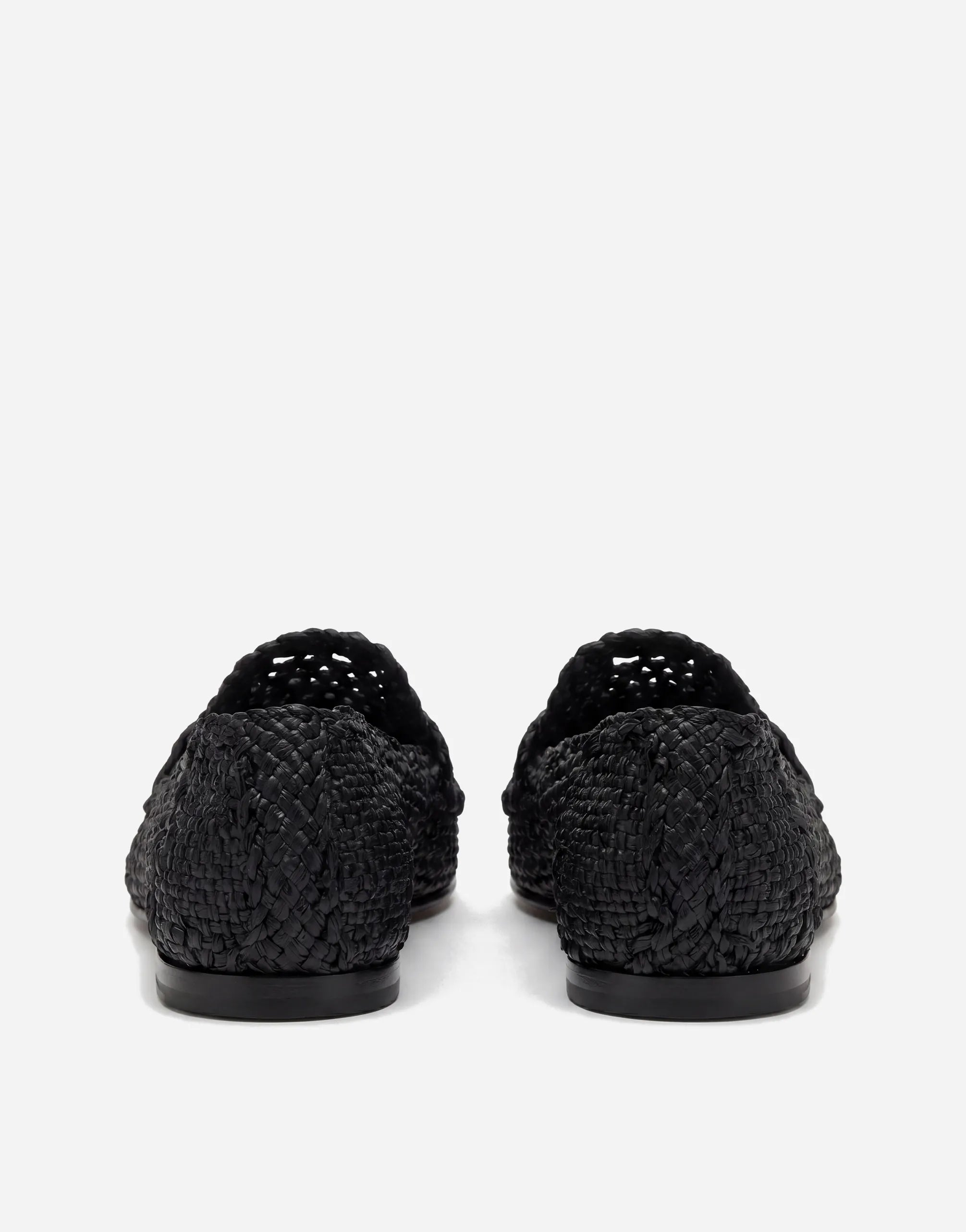 Dolce & Gabbana Dolce & Gabbana Handwoven Leather Penny Loafers