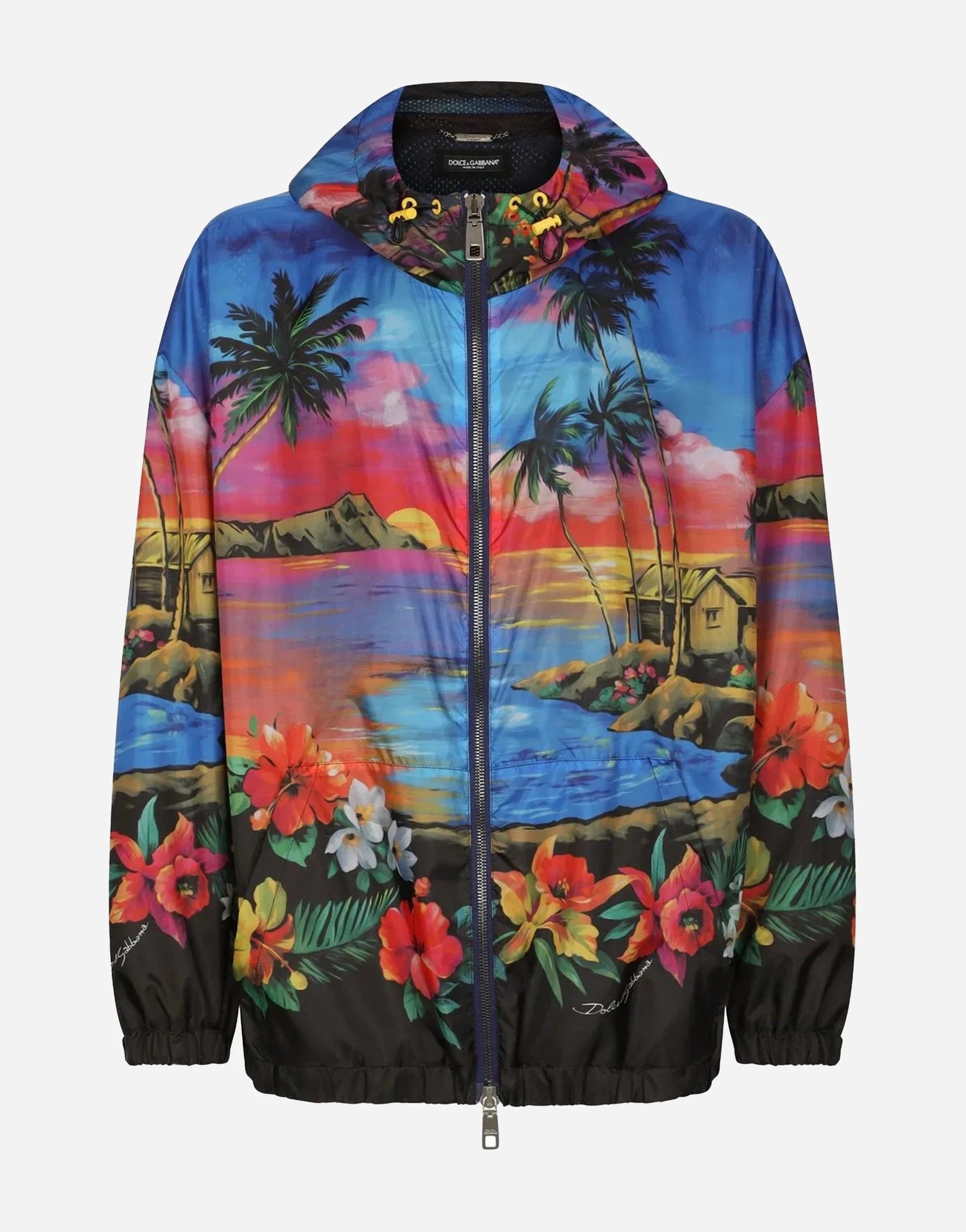 Dolce & Gabbana Hawaiian-Print Jacket