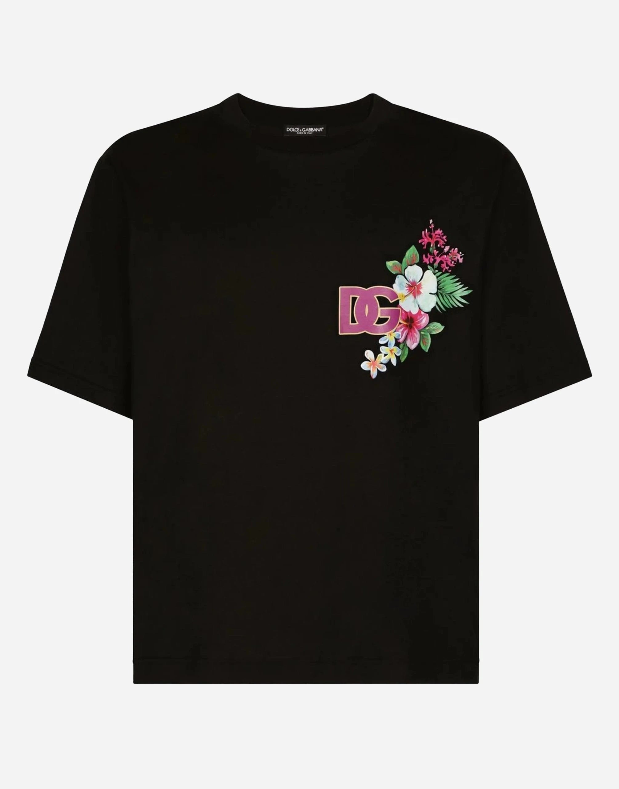Dolce & Gabbana Hawaiian Print T-Shirt