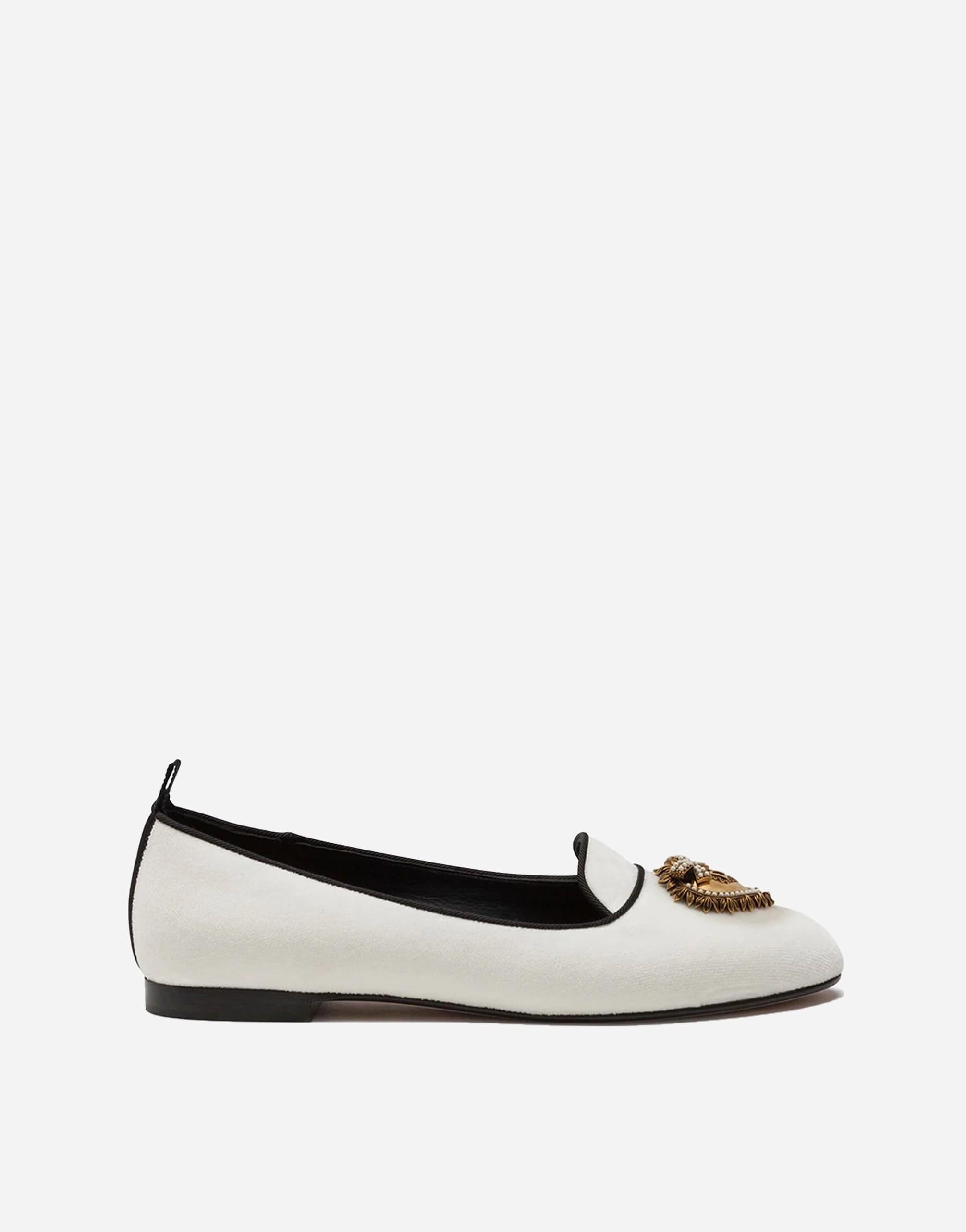Dolce & Gabbana Heart Logo Devotion Flats