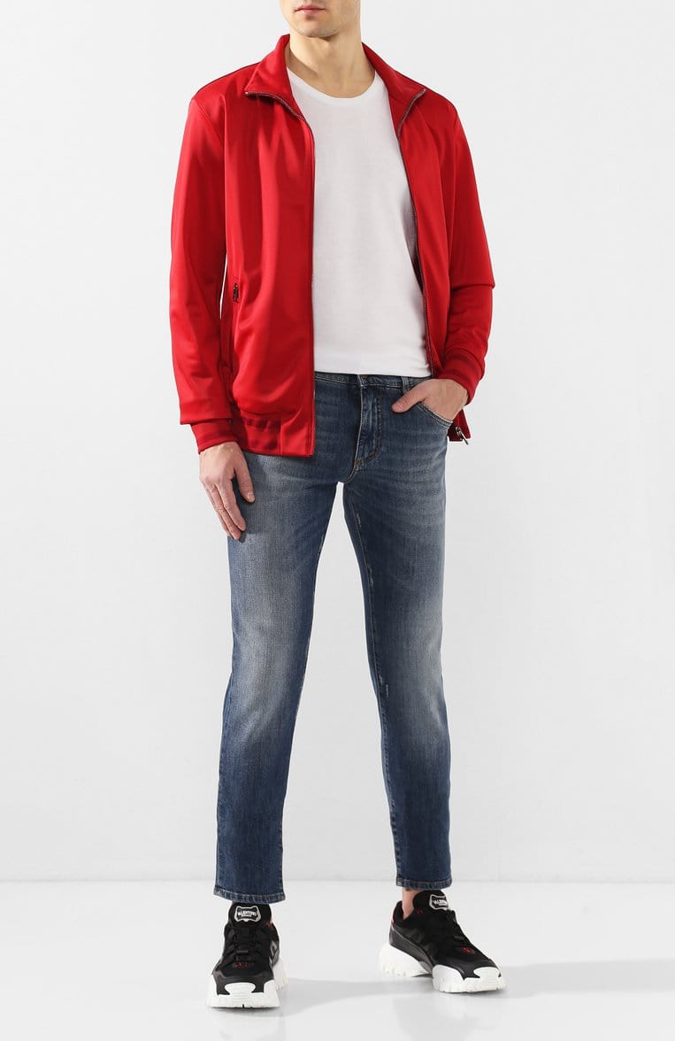 Dolce & Gabbana Heraldic Motif Jeans