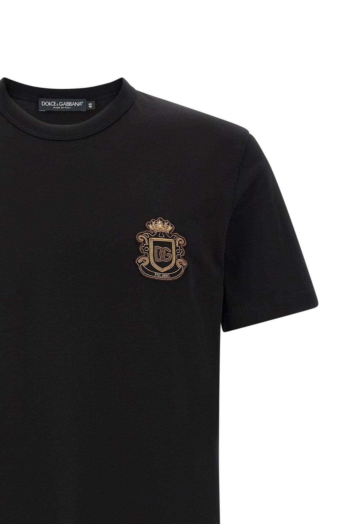 Dolce & Gabbana Dolce & Gabbana Heraldic Patch T-Shirt