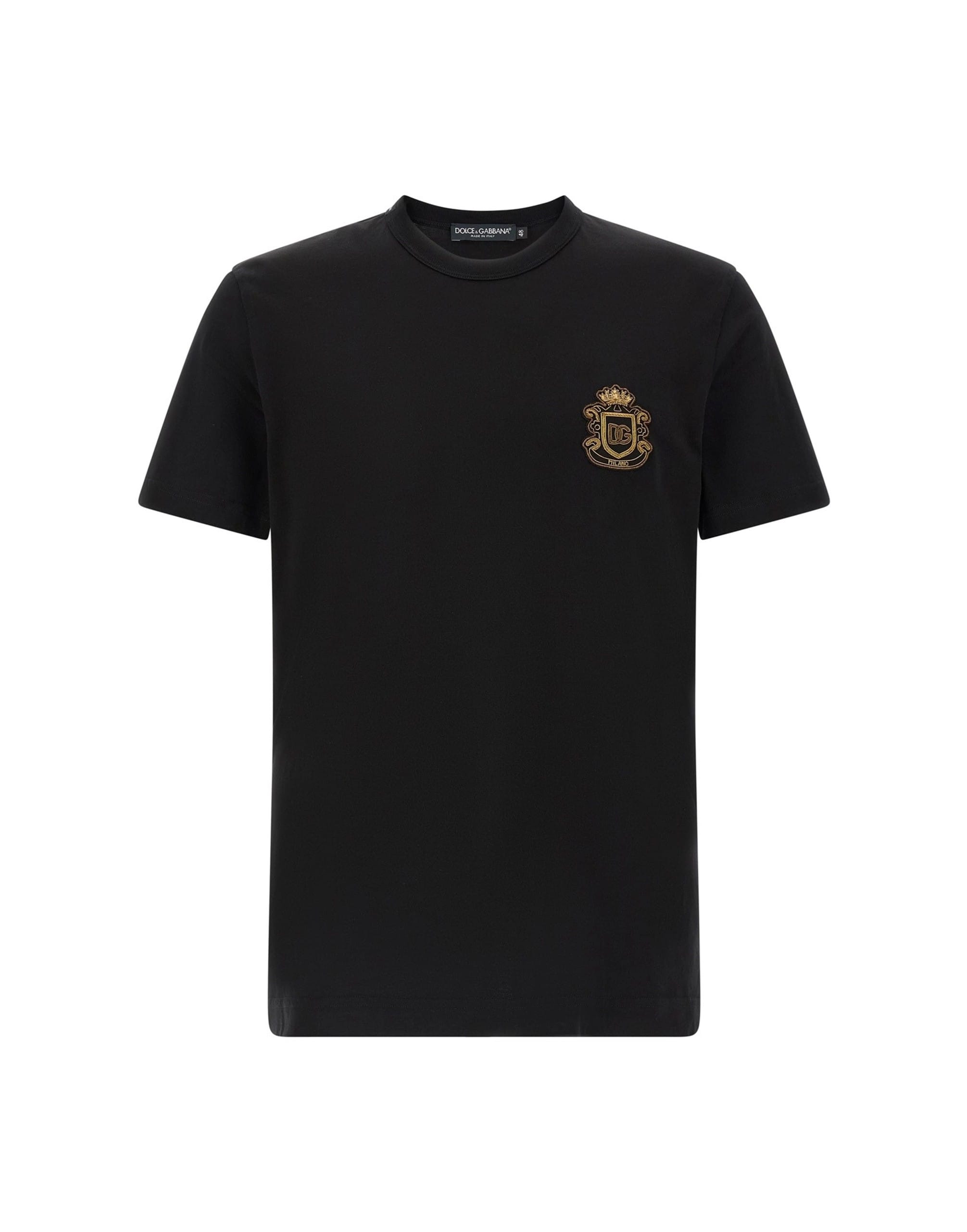 Dolce & Gabbana Dolce & Gabbana Heraldic Patch T-Shirt