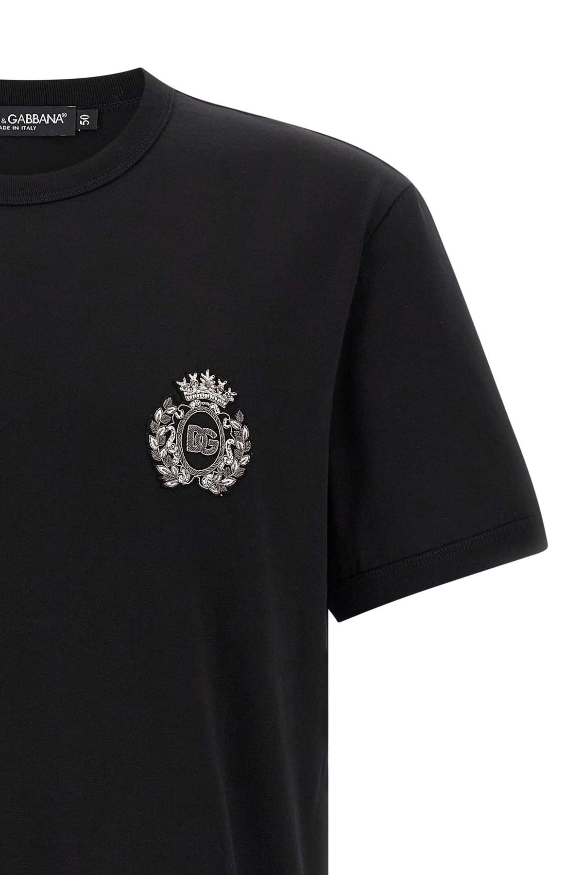 Dolce & Gabbana Dolce & Gabbana Heraldic Patch T-Shirt