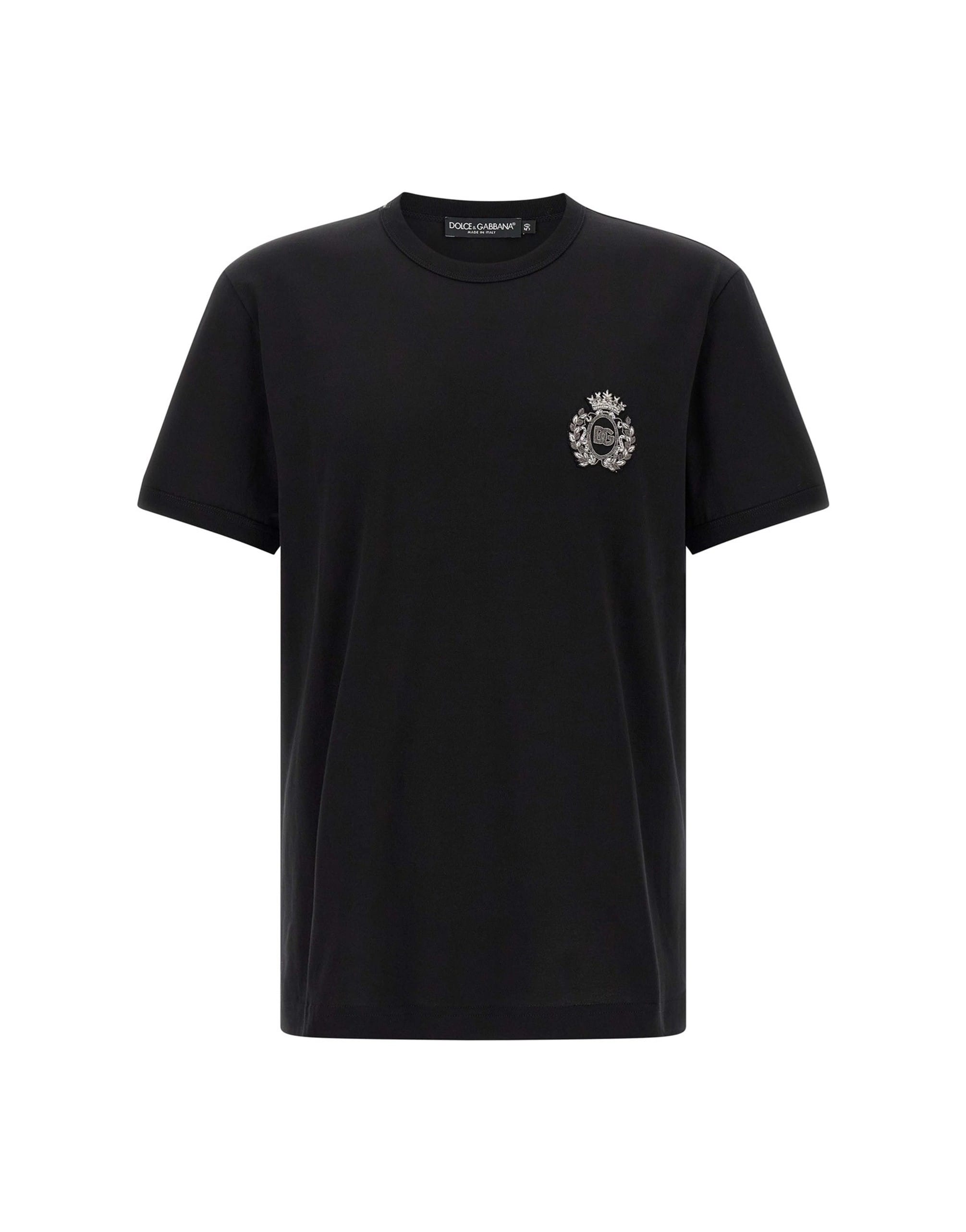 Dolce & Gabbana Dolce & Gabbana Heraldic Patch T-Shirt