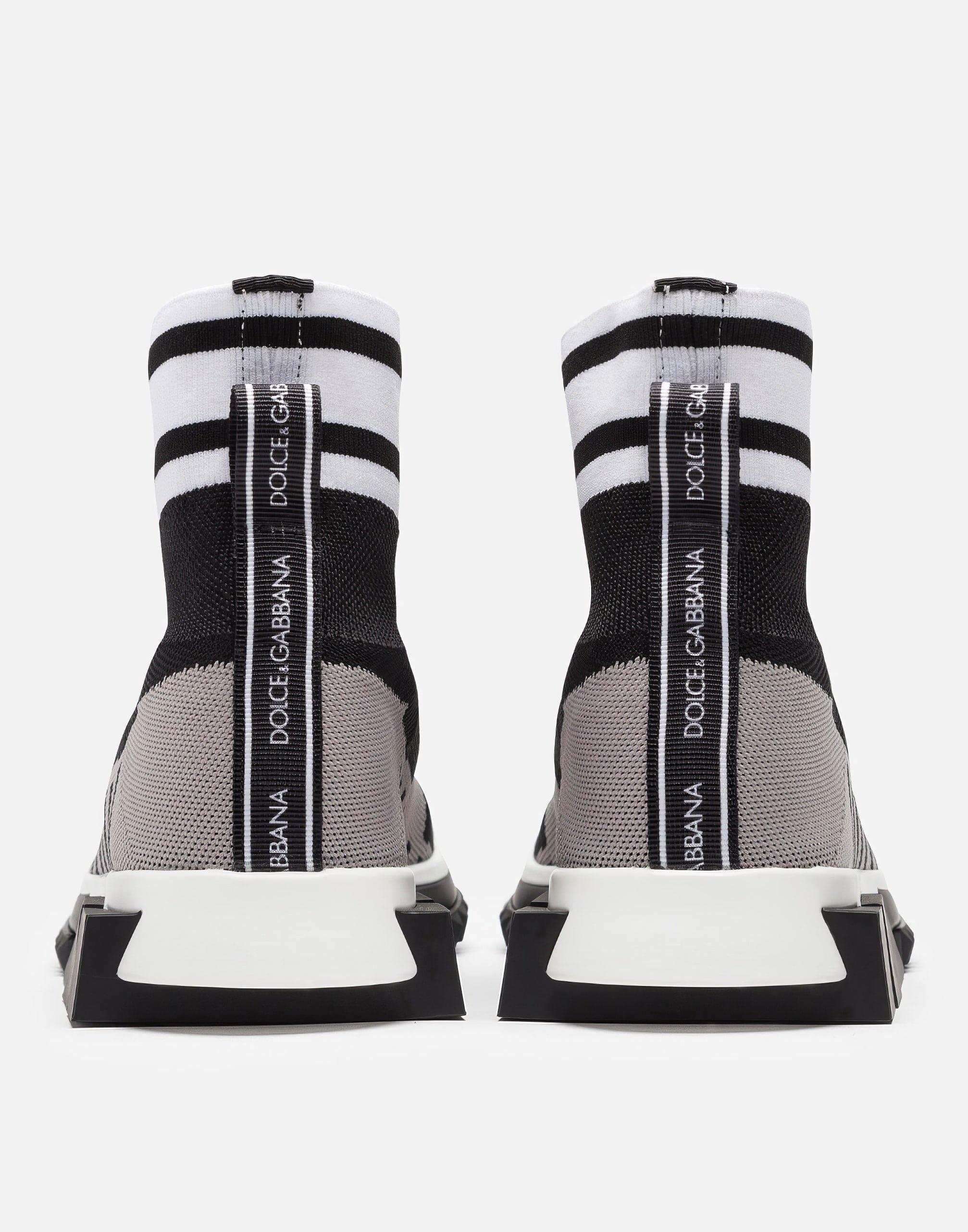 Dolce & Gabbana High-Top Sorrento Knit Sneakers