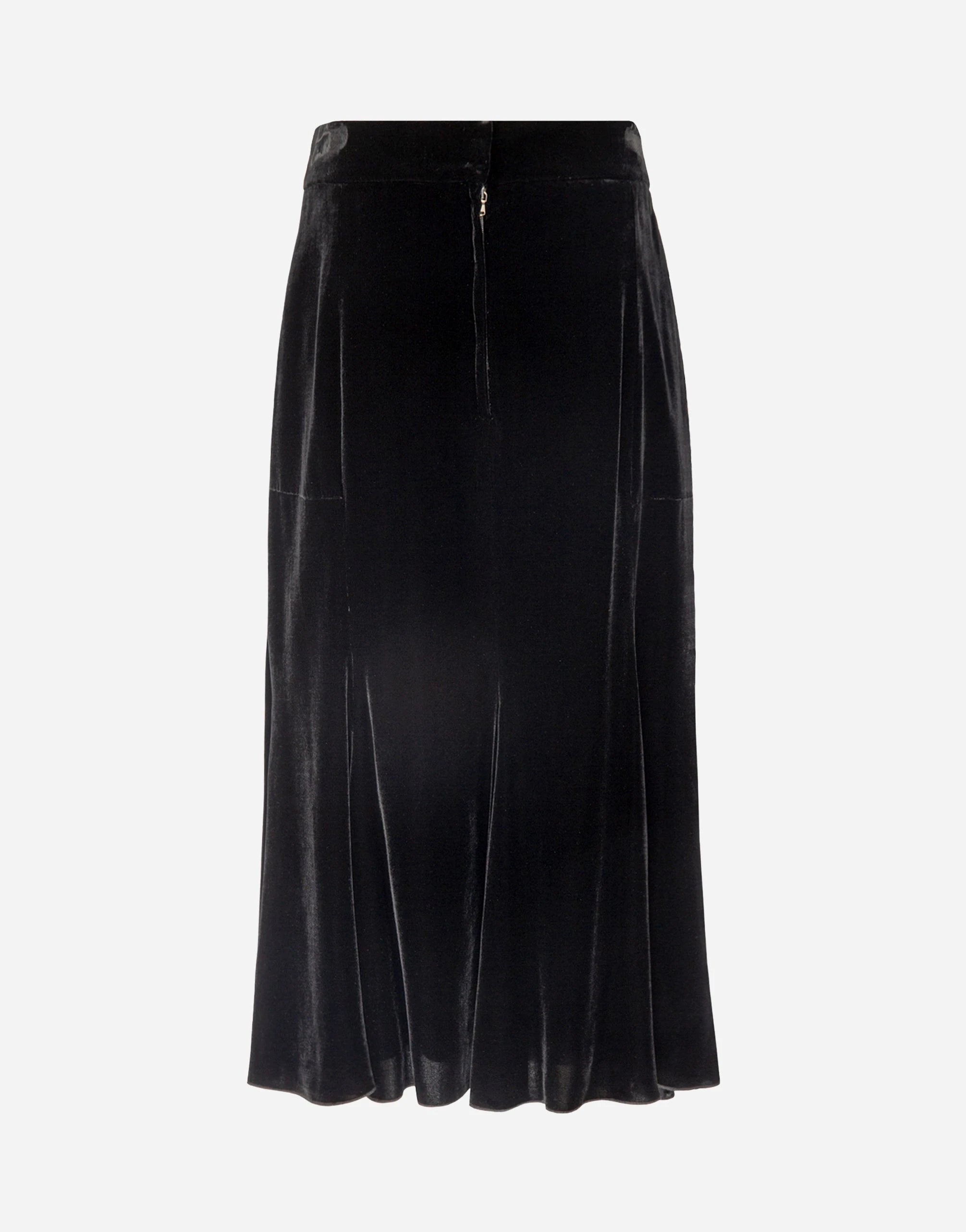 Dolce & Gabbana High-Waist Flared Midi Skirt