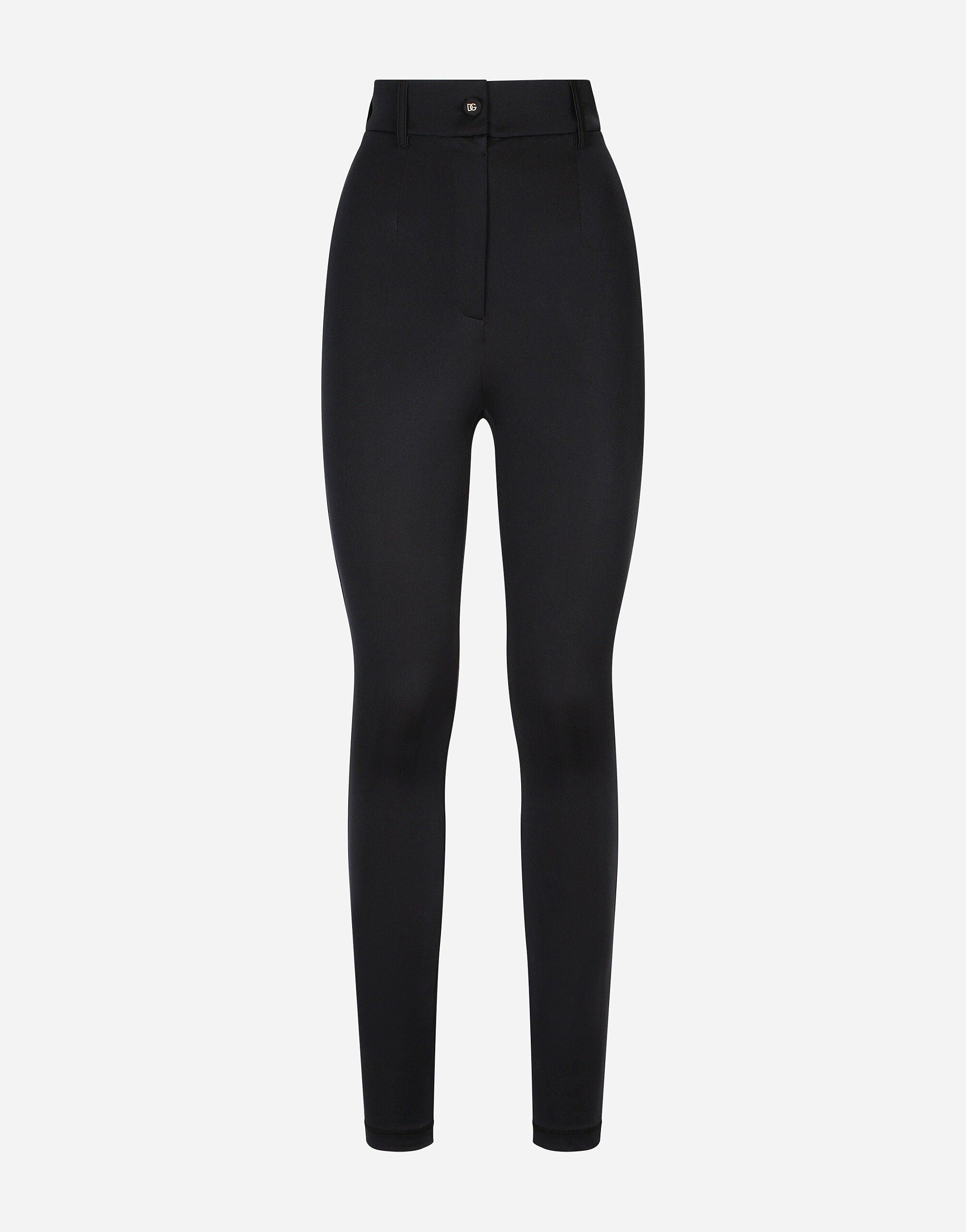 Dolce & Gabbana High Waist Logo Trousers