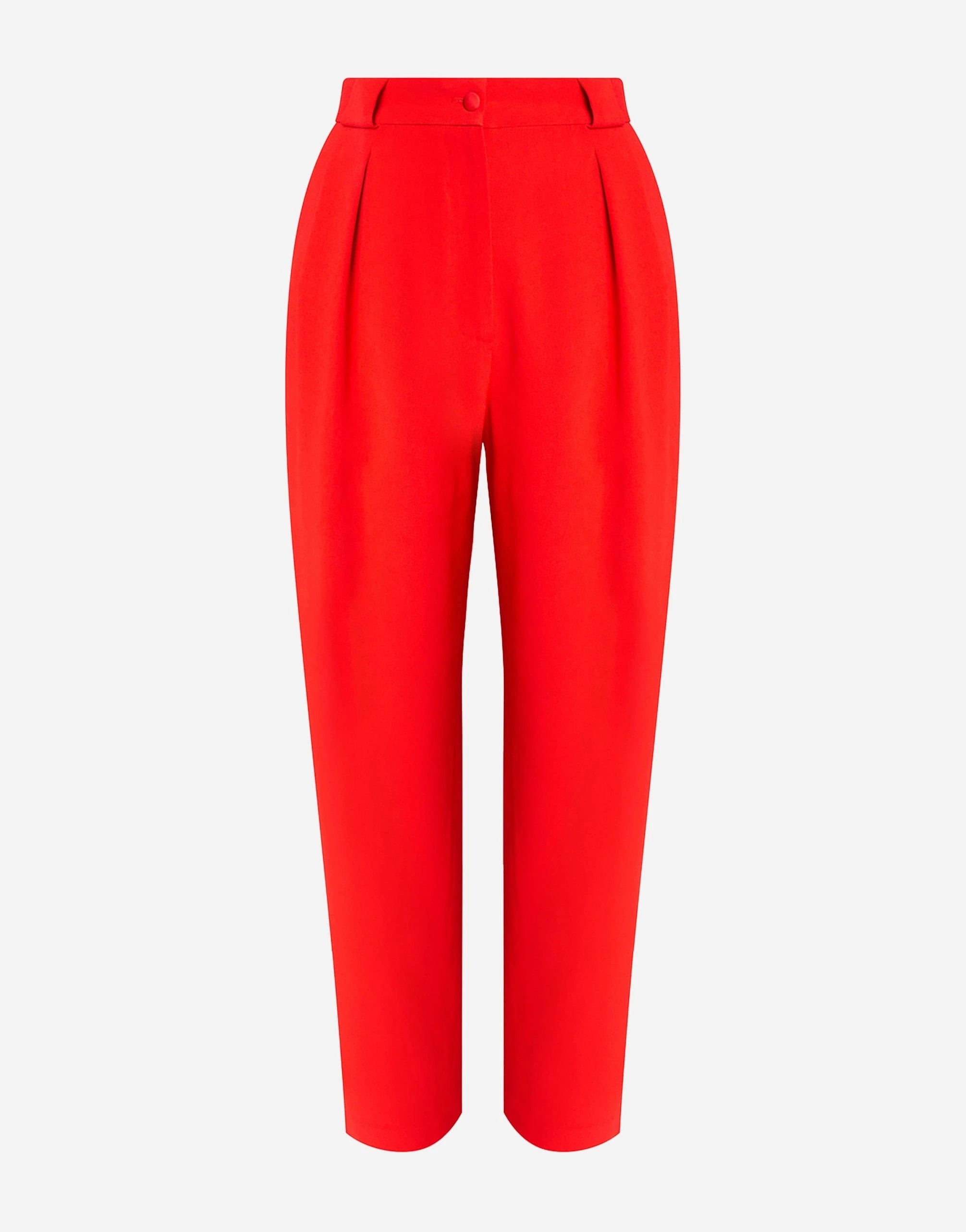 Dolce & Gabbana High-Waist Viscose Trousers