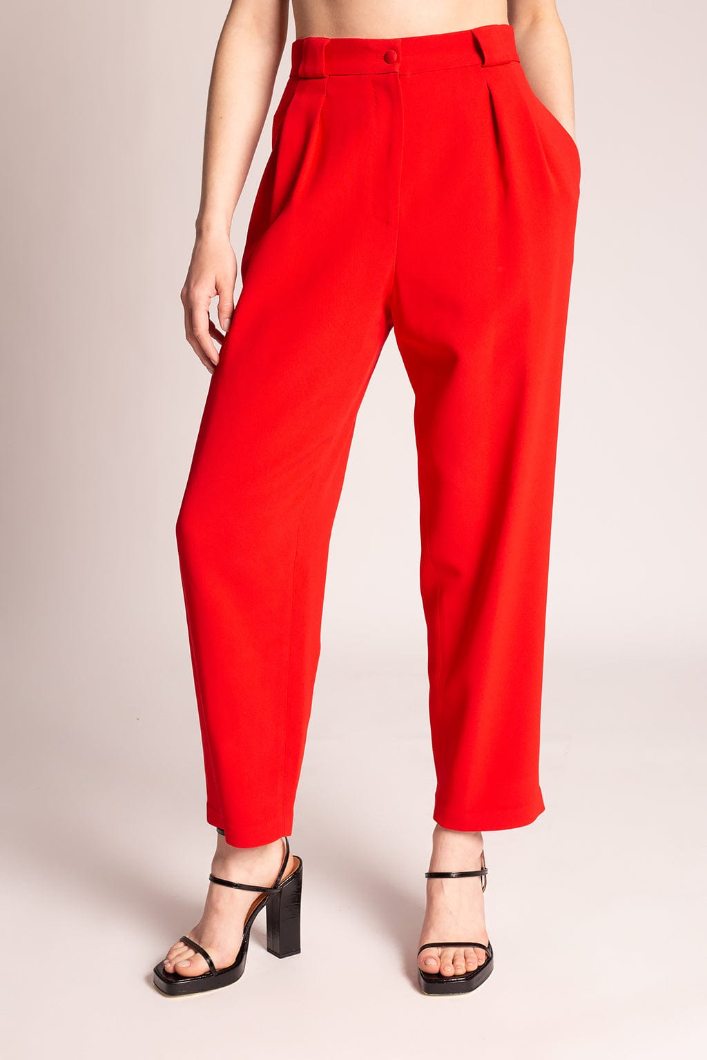 Dolce & Gabbana High-Waist Viscose Trousers