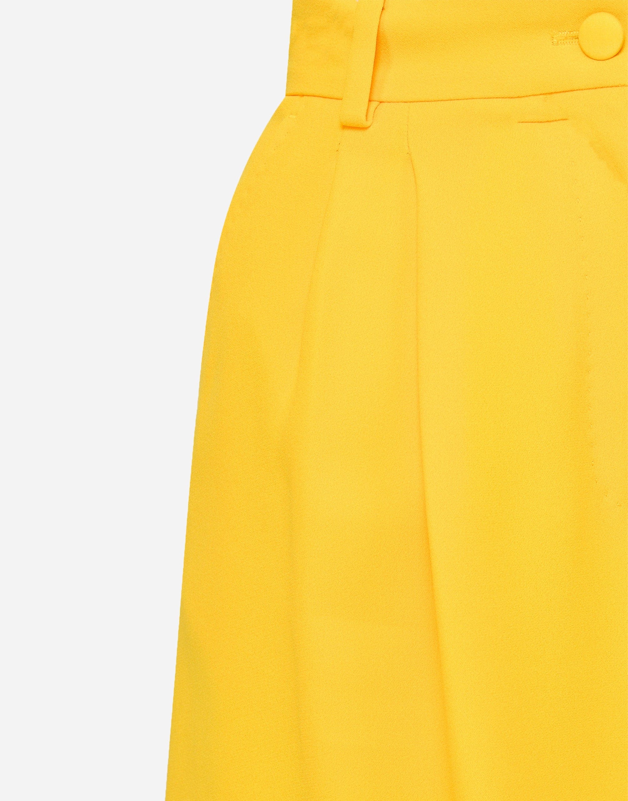 Dolce & Gabbana High-Waisted Cady Shorts