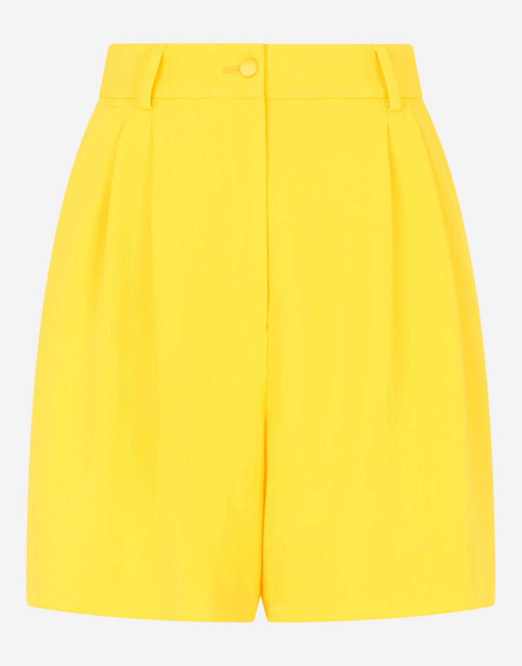 Dolce & Gabbana High-Waisted Cady Shorts