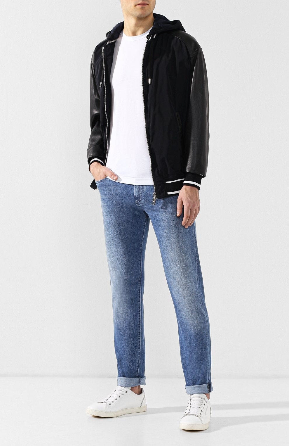 Dolce & Gabbana Hooded Blouson Jacket