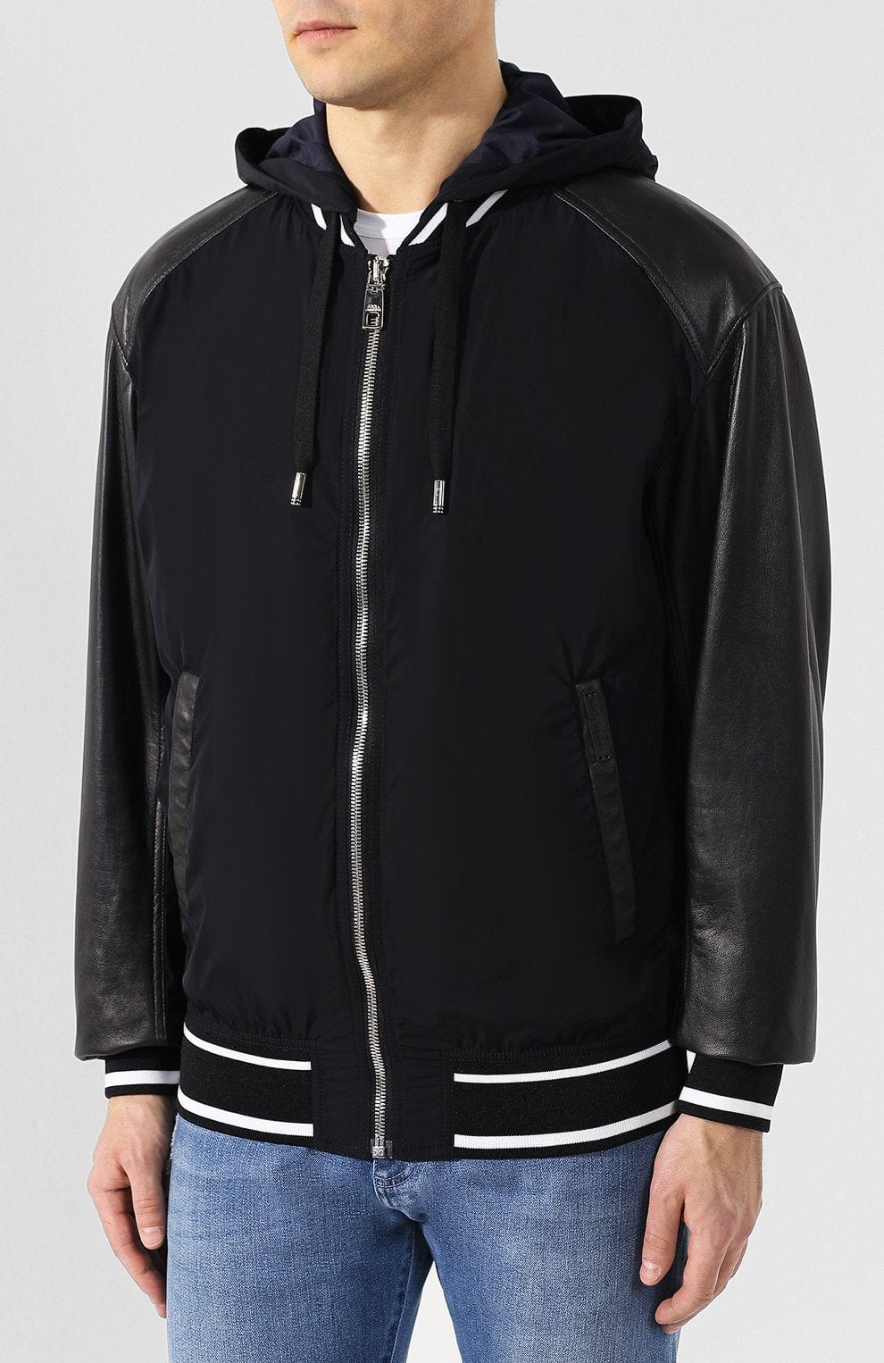 Dolce & Gabbana Hooded Blouson Jacket