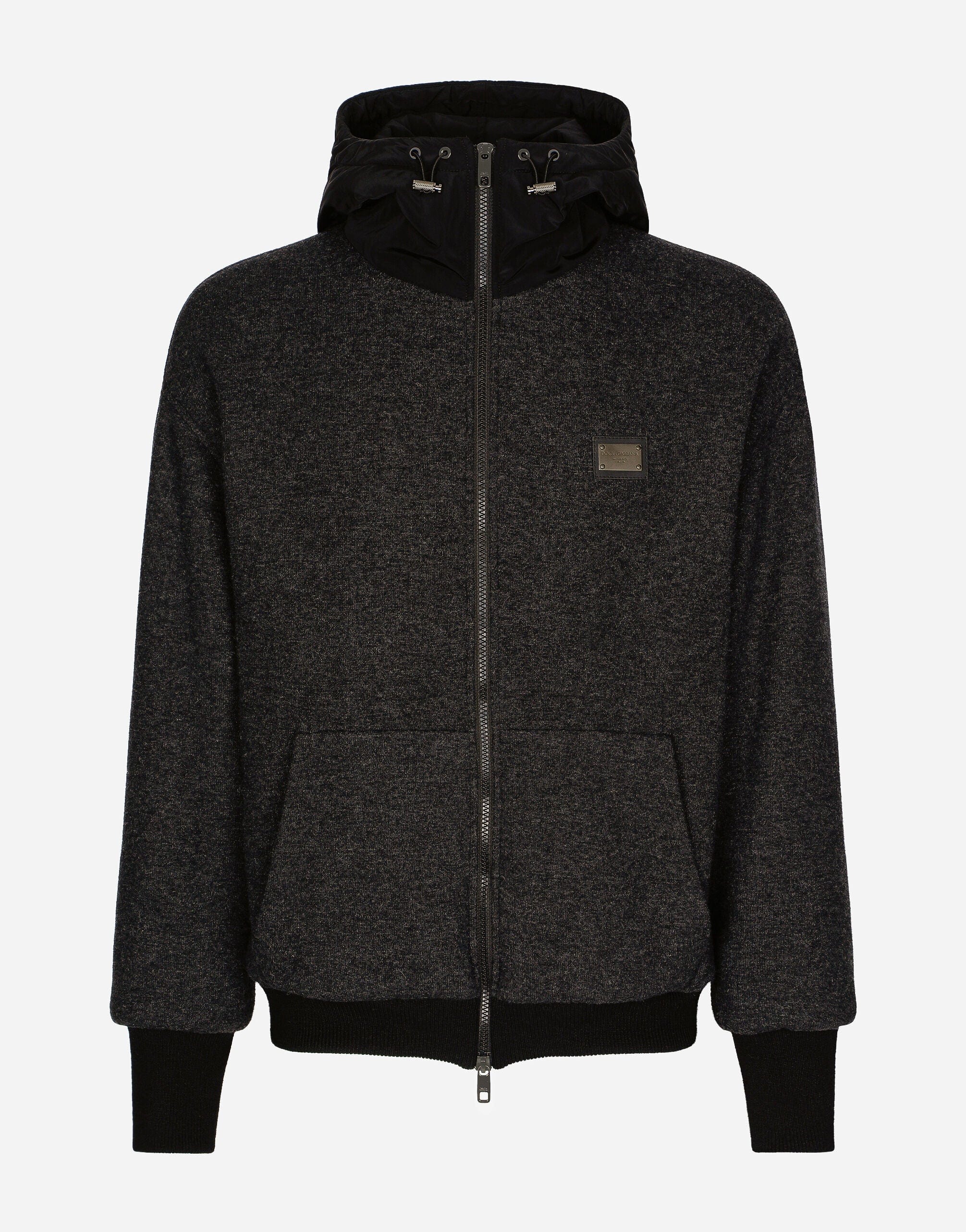 Dolce & Gabbana Hooded Zip-Up Jacket