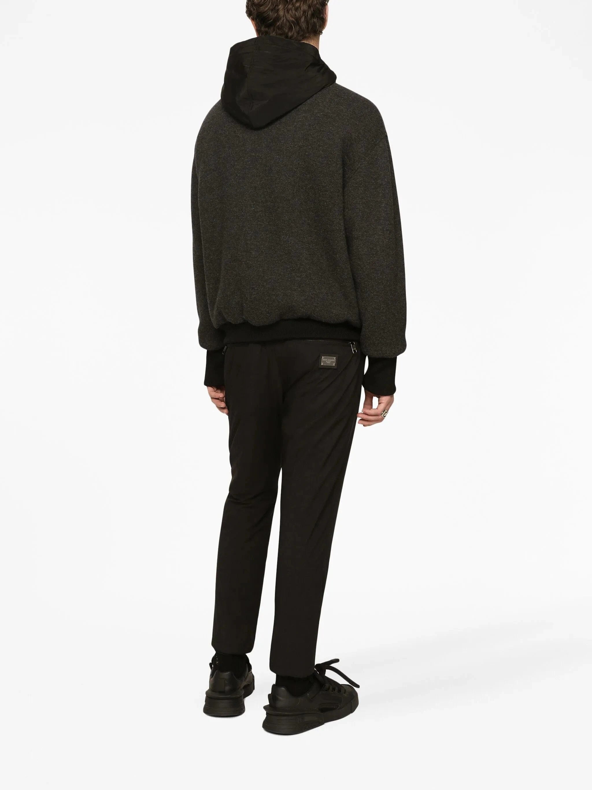 Dolce & Gabbana Hooded Zip-Up Jacket