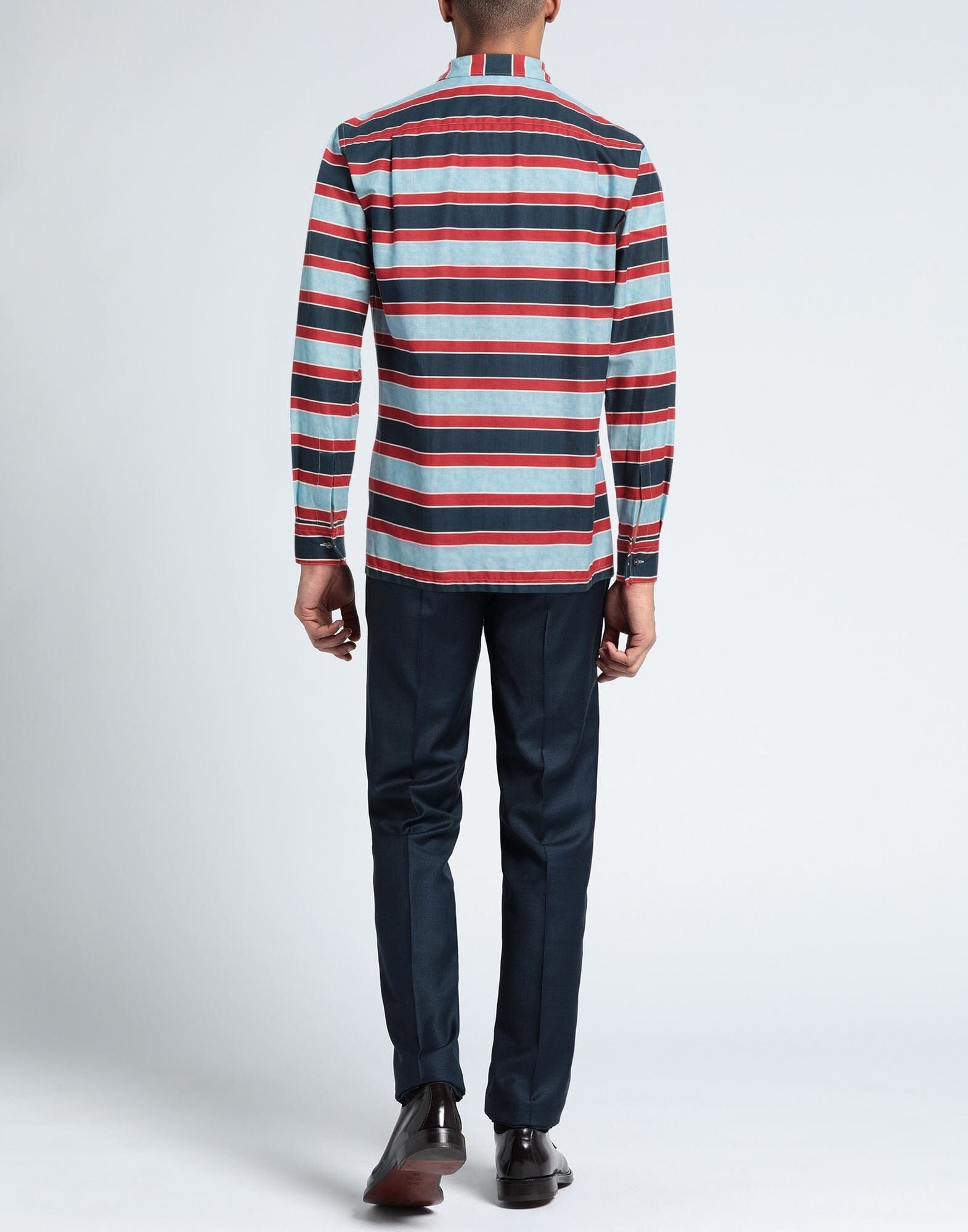 Dolce & Gabbana Horizontal Stripe Long Sleeve Shirt