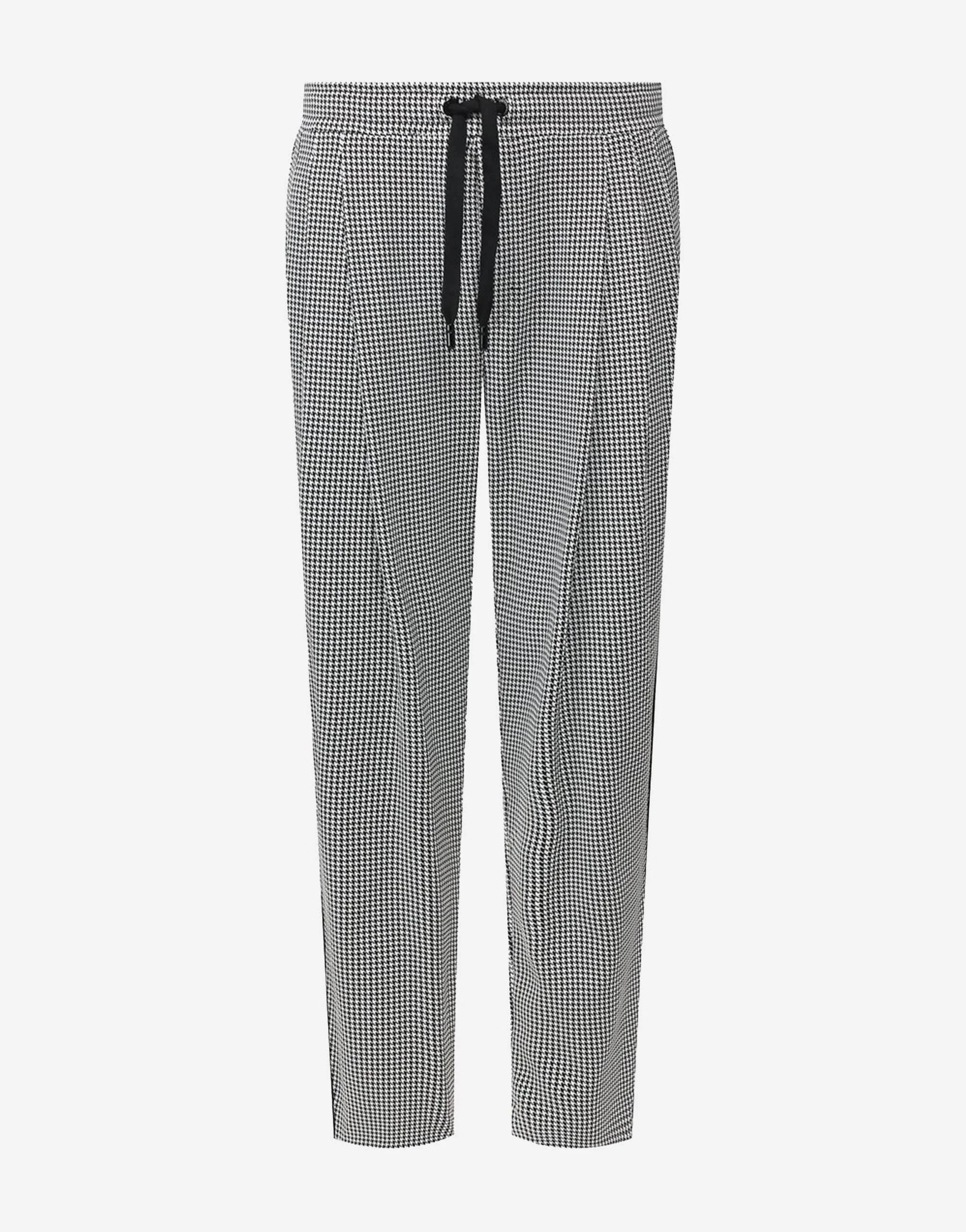 Dolce & Gabbana Houndstooth Tapered Pants