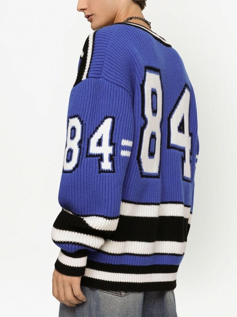 Dolce & Gabbana Inlaid DG Logo Cotton Cardigan